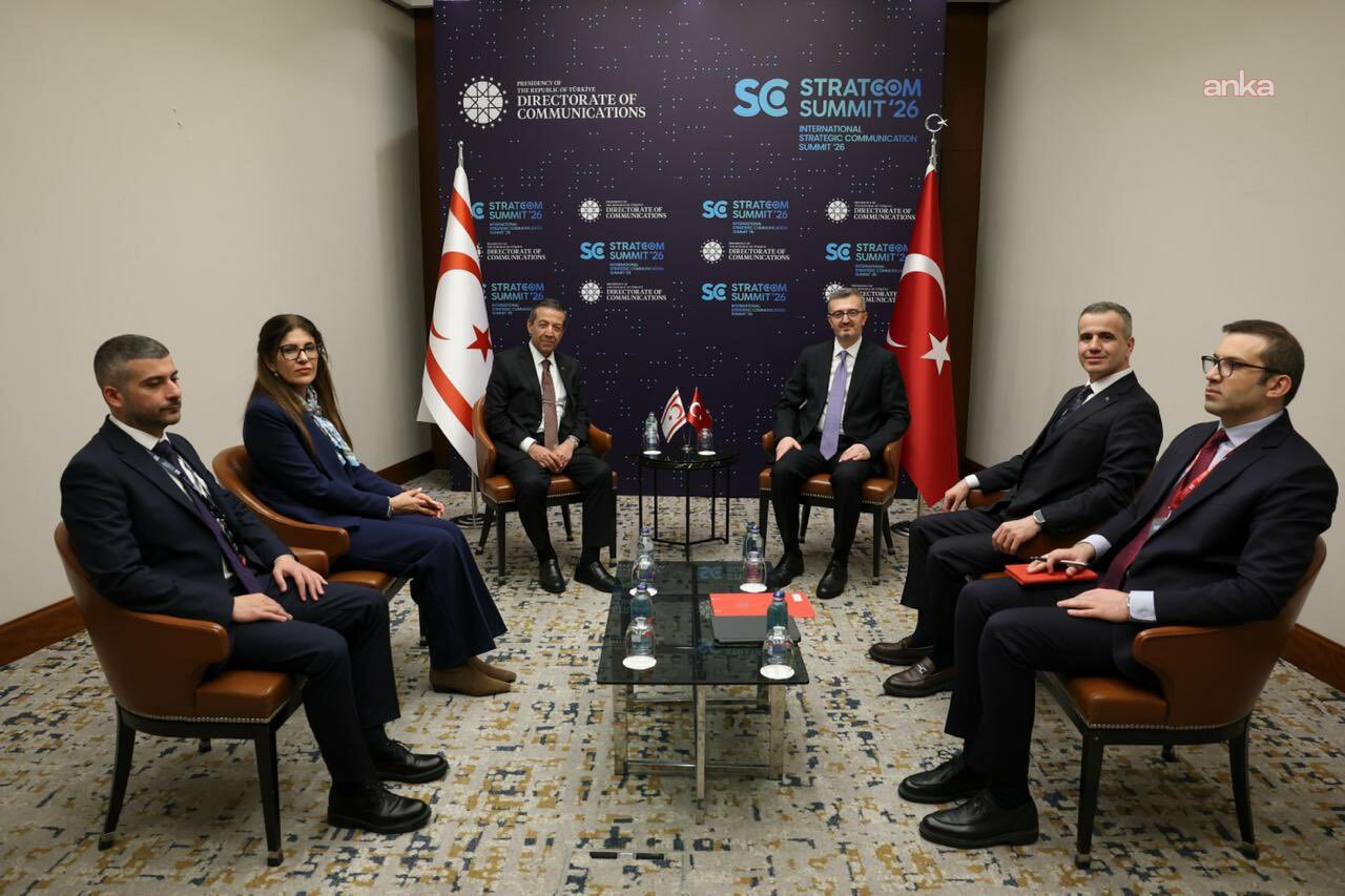İletişim Başkanı Duran, STRATCOM Zirvesi kapsamında KKTC ve Suriye Bakanlarıyla görüştü