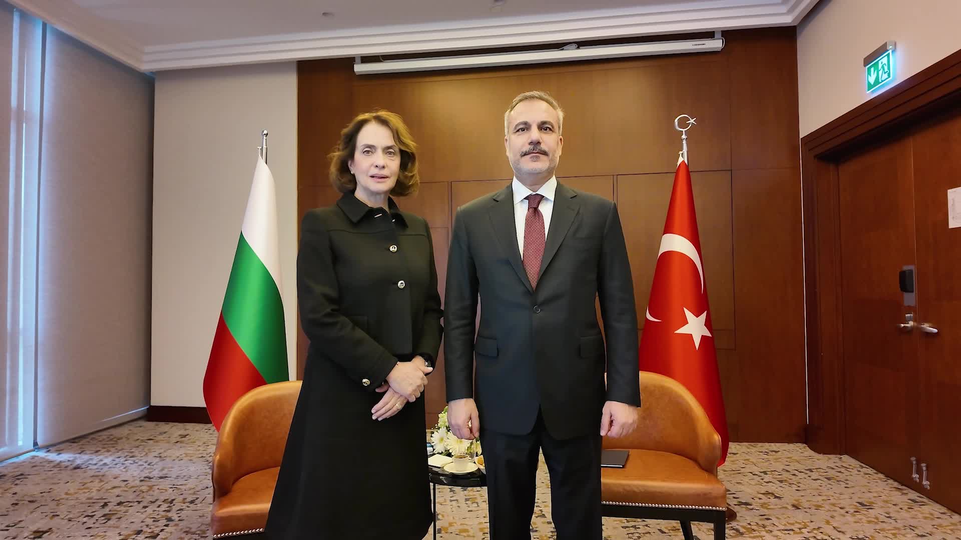 Dışişleri Bakanı Fidan, Bulgar mevkidaşı Neynski ile bir araya geldi