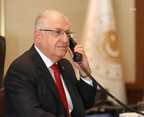 Bakan Güler, İran Savunma Bakanı Vekili Rıza ile görüştü