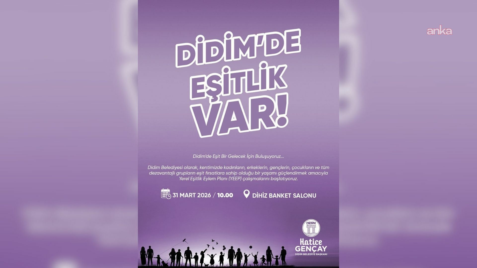Didim Belediyesi, Yerel Eşitlik Eylem Planı çalışmalarını başlatıyor