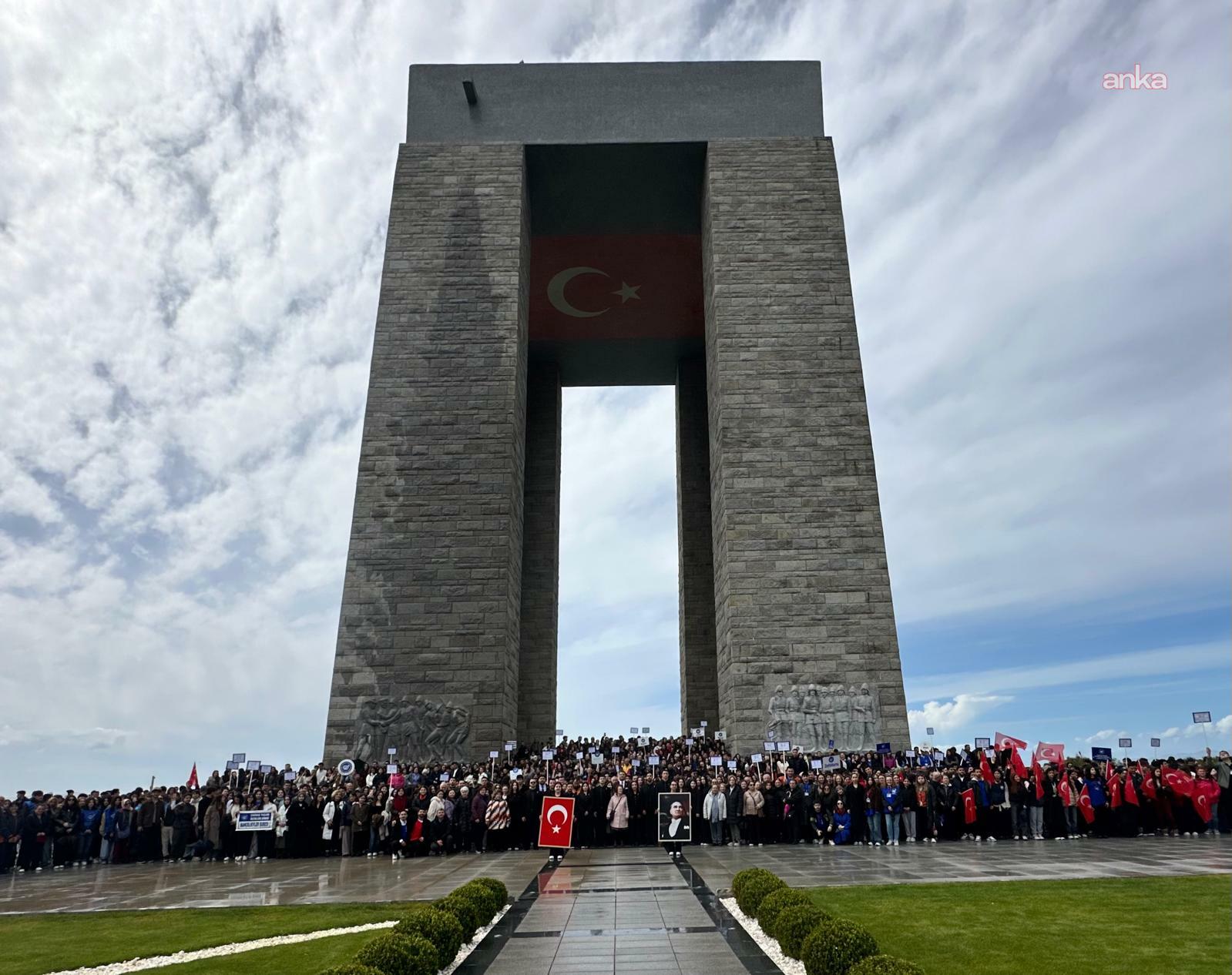 Çağdaş Gençlik, 17'nci kez Çanakkale Şehitler Abidesi'nde buluştu