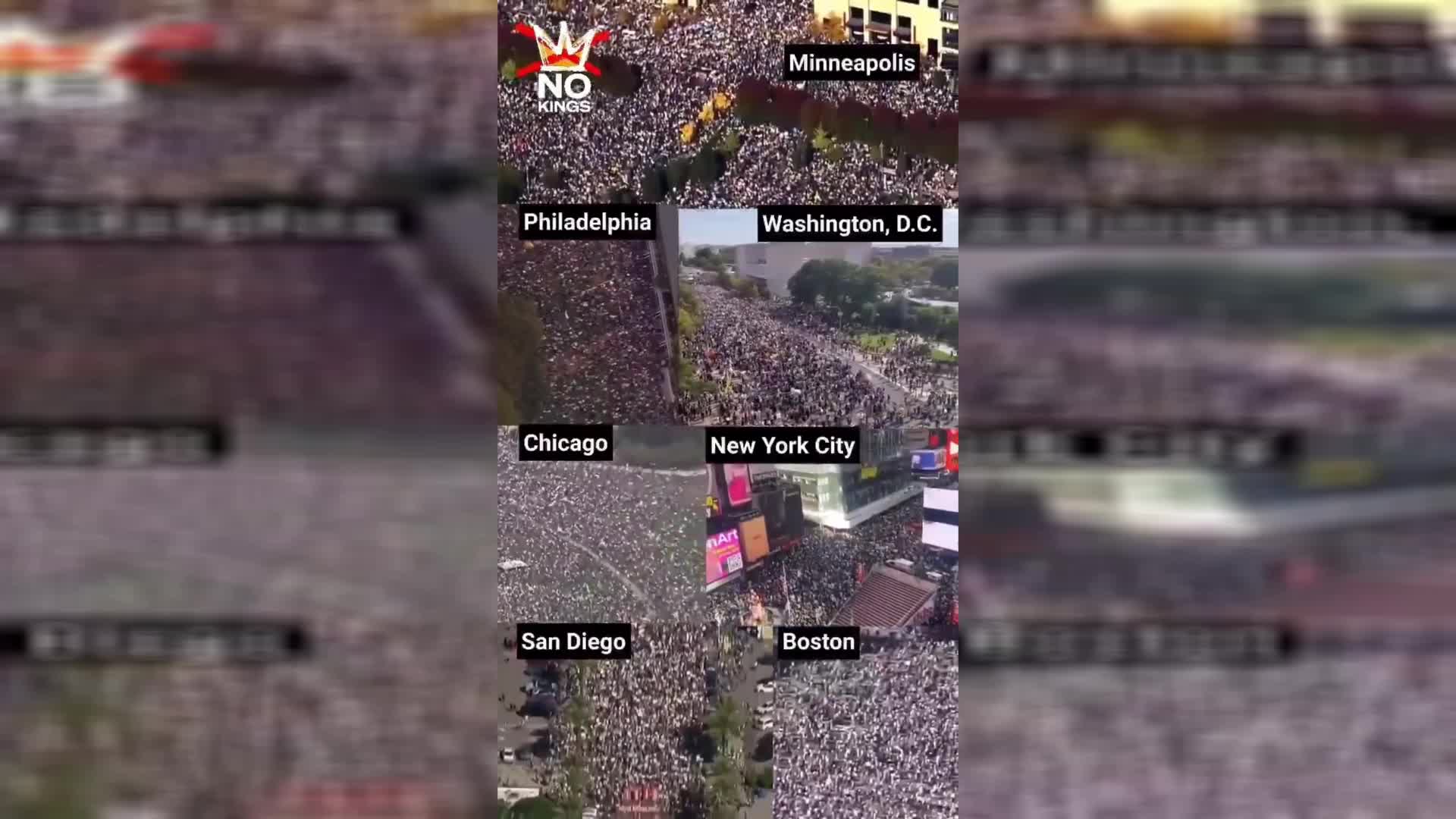 ABD'de Trump'a karşı "No Kings" eylemleri: Milyonlarca kişi sokağa çıktı