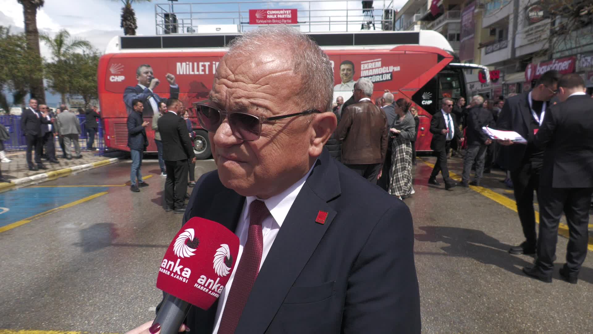 CHP Aydın İl Başkanı Hikmet Saatçi: "Alanlarda hep beraber 'Kumpasa hayır' diye bağıracağız"