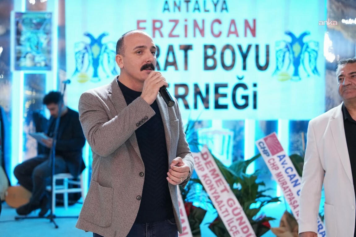 Konyaaltı Belediye Başkanı Kotan, dostluk ve dayanışma gecesine katıldı