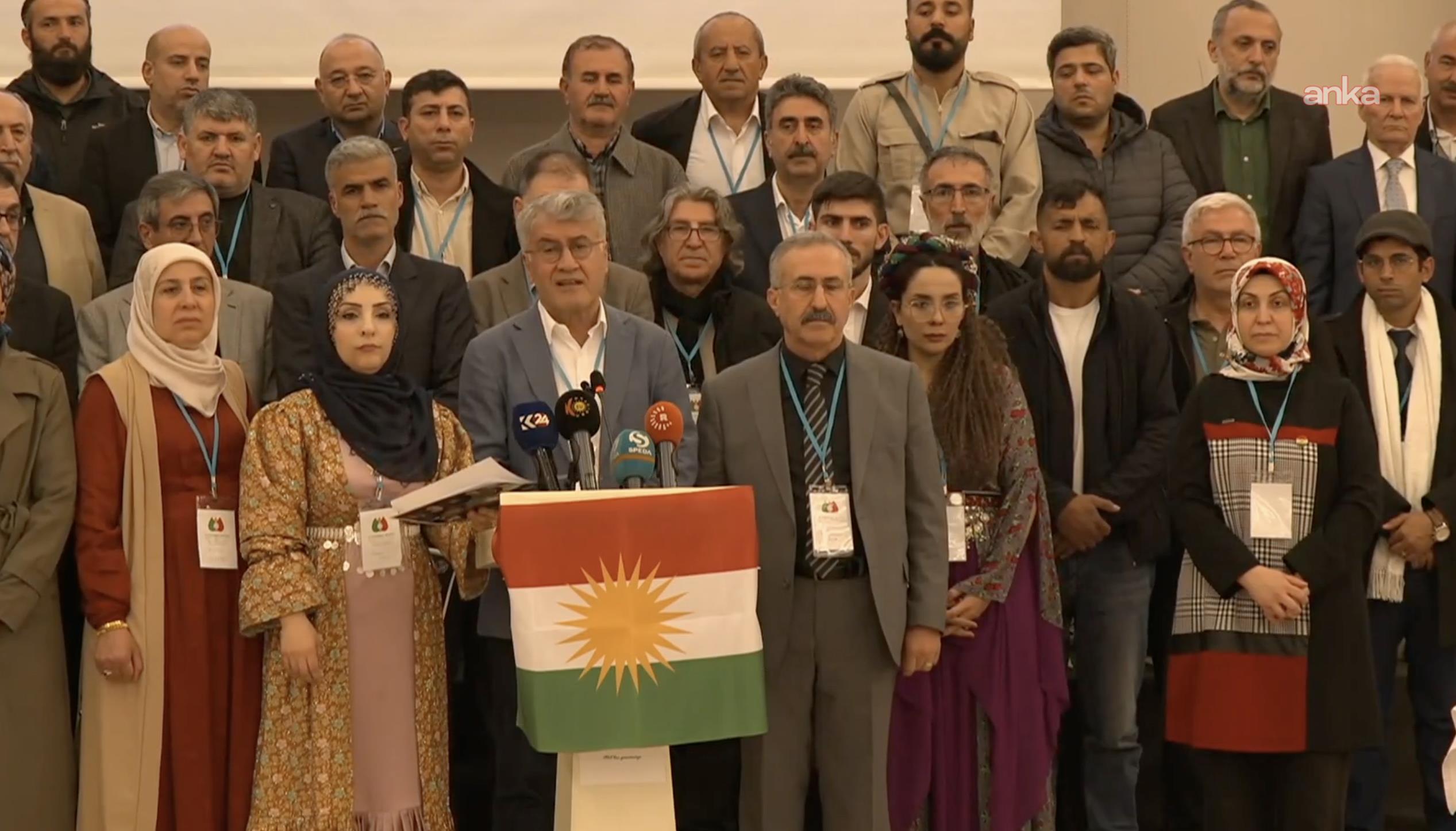 Diyarbakır’da kuruluşunu açıklayan Kürt Milli Platformu: Temel amacımız, Kürt milletinin statü kazanmasına hizmet etmektir