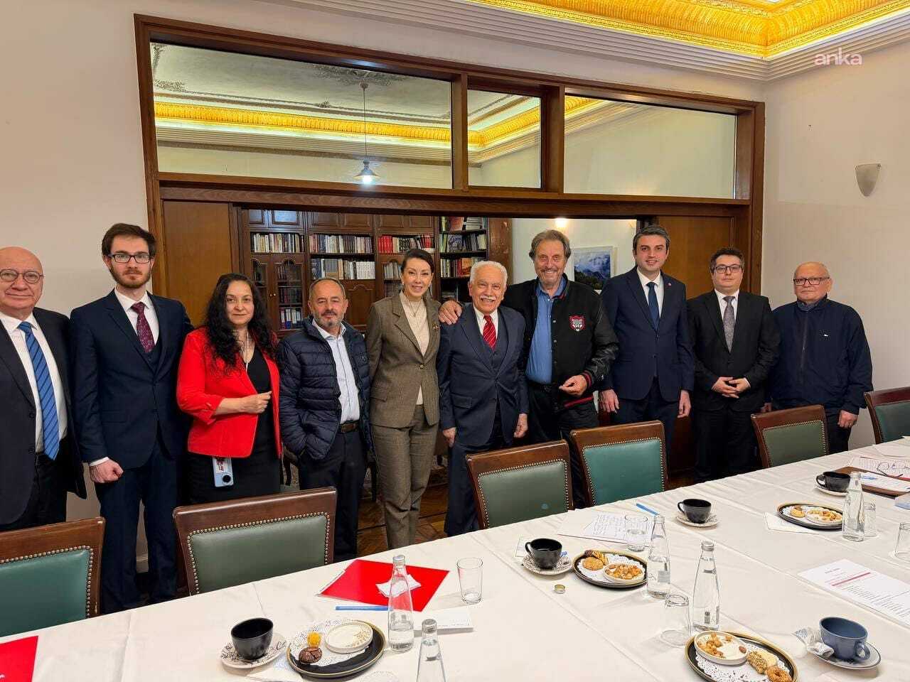 Perinçek, Errol Graham Musk ve Musk’ın danışmanı Nathan Browne görüştü