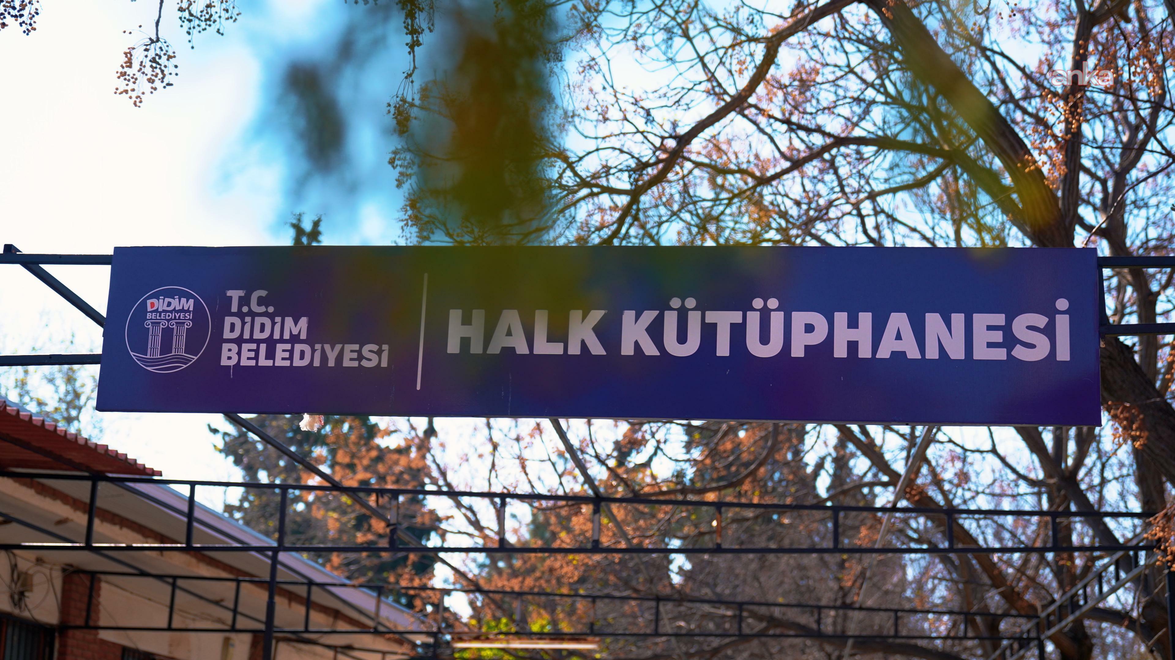 Didim’de gönüllü emeğiyle kurulan kütüphane, gençler için eğitim merkezine dönüştü