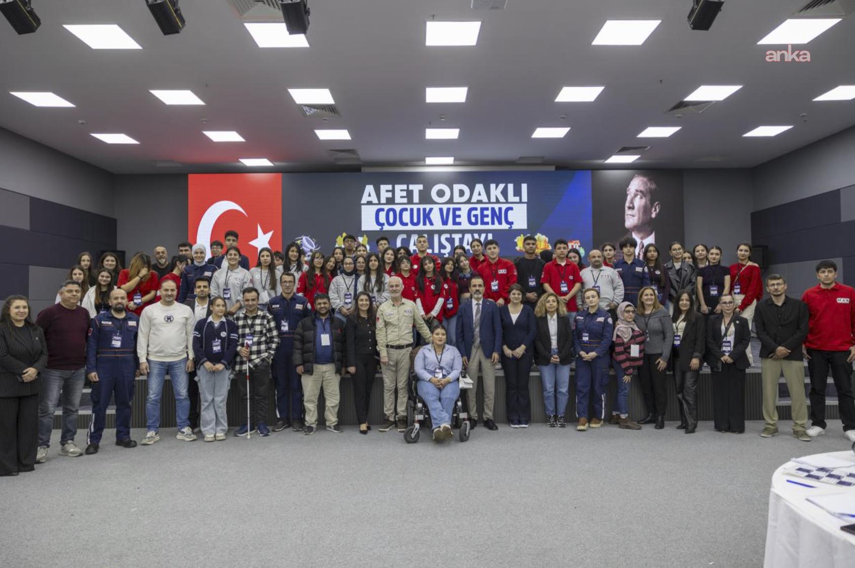 Mersin Büyükşehir Belediyesi, “Afet Odaklı Çocuk ve Genç Çalıştayı” düzenledi