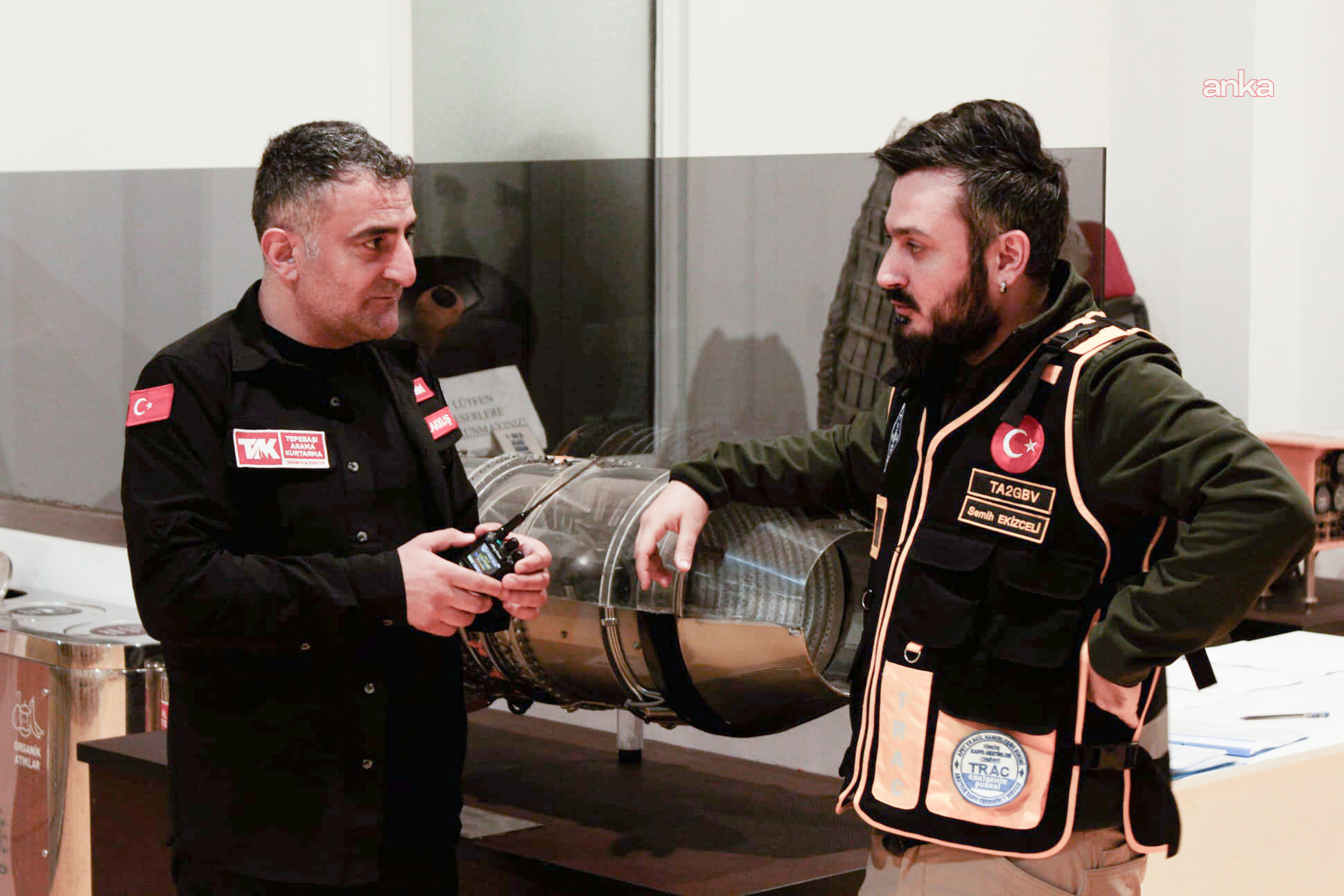 Tepebaşı Arama Kurtarma ekibi, telsiz eğitimine katıldı