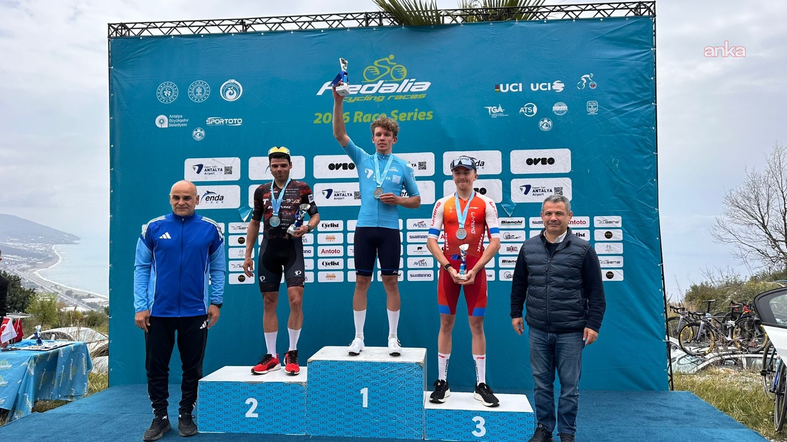 Muğla temsilcisi Rudolff Remkhi, UCI Syedra Yarışı’nda zirveye çıktı