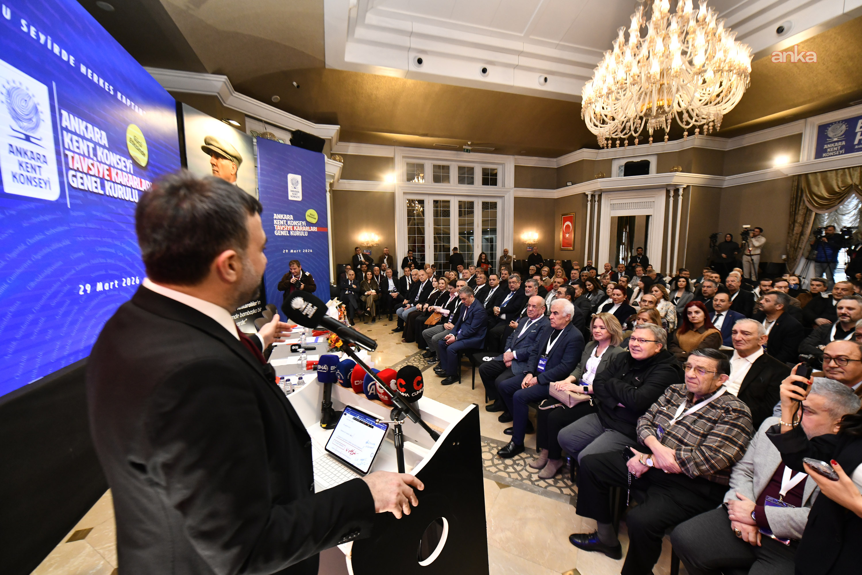 Ankara Kent Konseyi, 311 tavsiye kararını oy birliğiyle onayladı... Mansur Yavaş: "Herkesin söz sahibi olduğu bir yönetim anlayışını büyütmeye devam edeceğiz"
