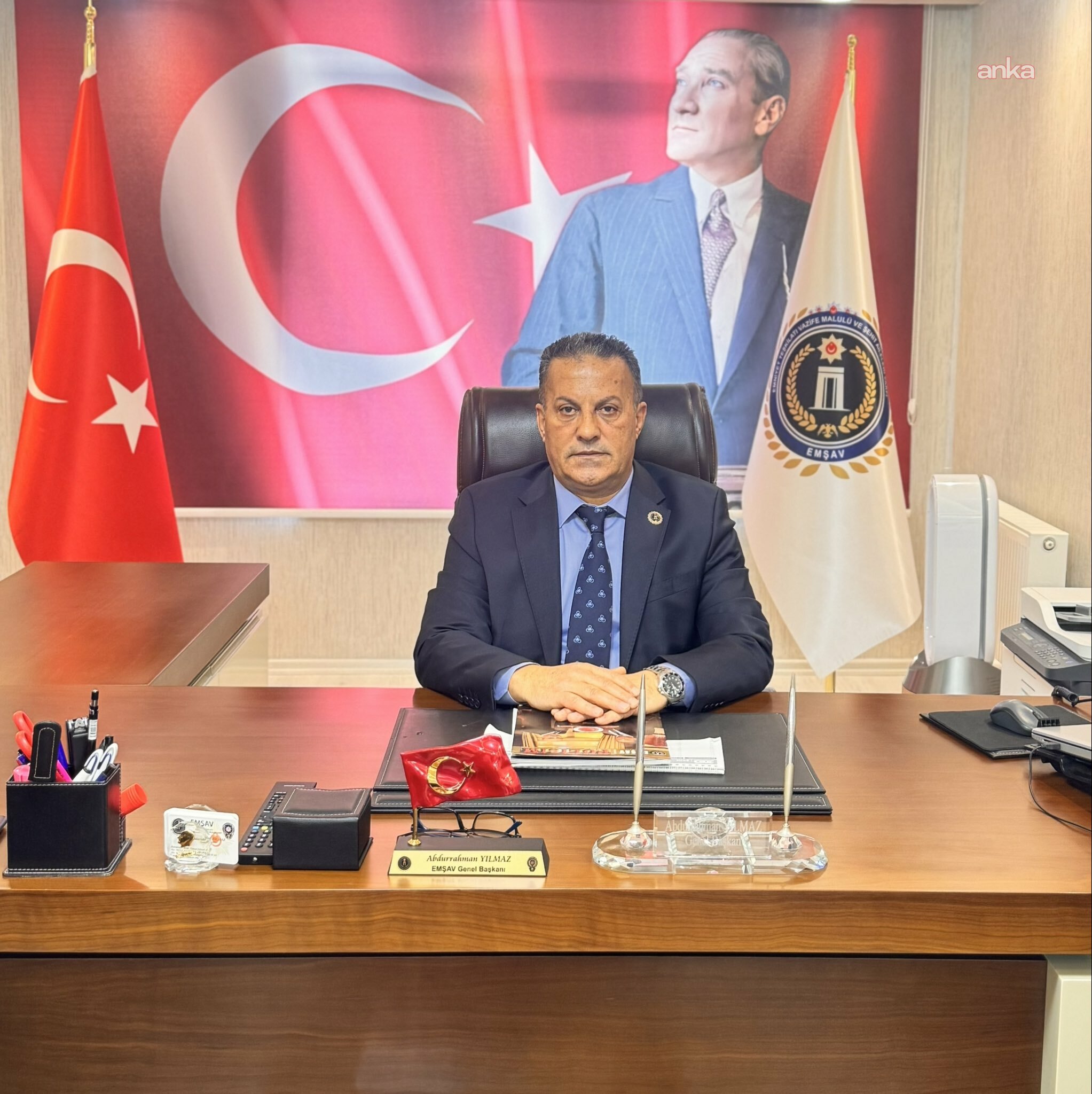Emniyet Teşkilatı Vazife Malulü ve Şehit Aileleri Vakfı Yönetim Kurulu Başkanı Yılmaz'dan İçişleri Bakanı Çiftçi'ye Polis Meslek Kanunu çağrısı