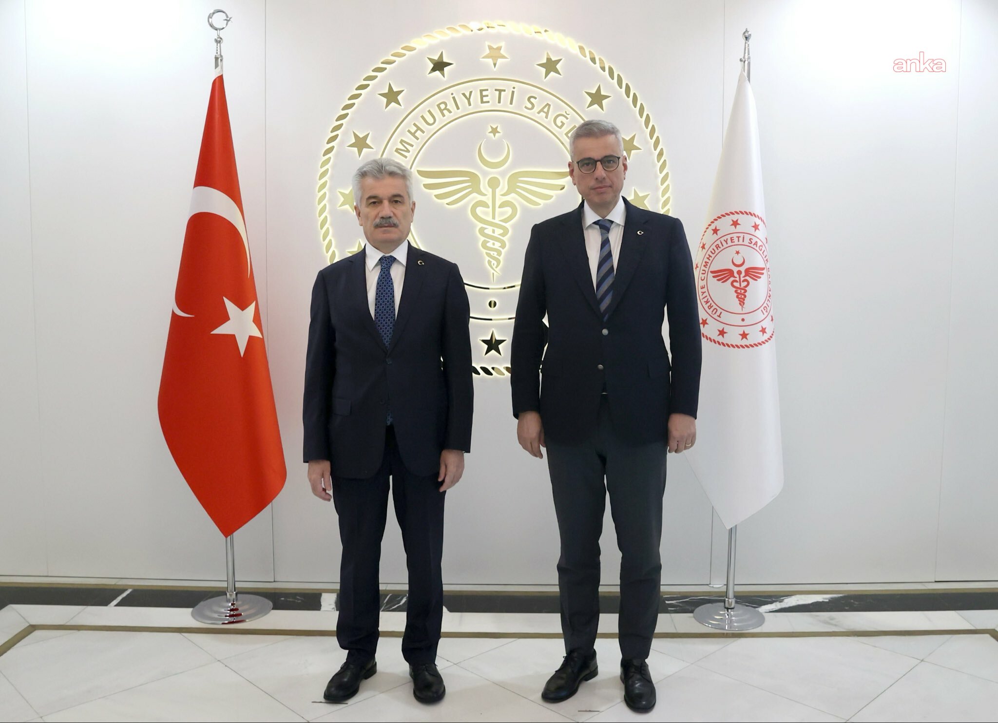 Sağlık Bakanı Memişoğlu, Danıştay Başkanı Yiğit'i ağırladı