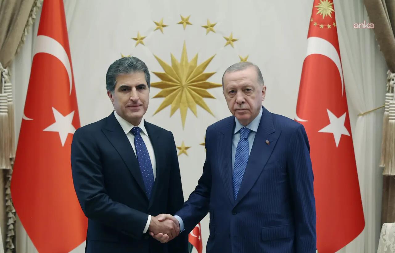 Erdoğan'dan Barzani'ye "geçmiş olsun" telefonu