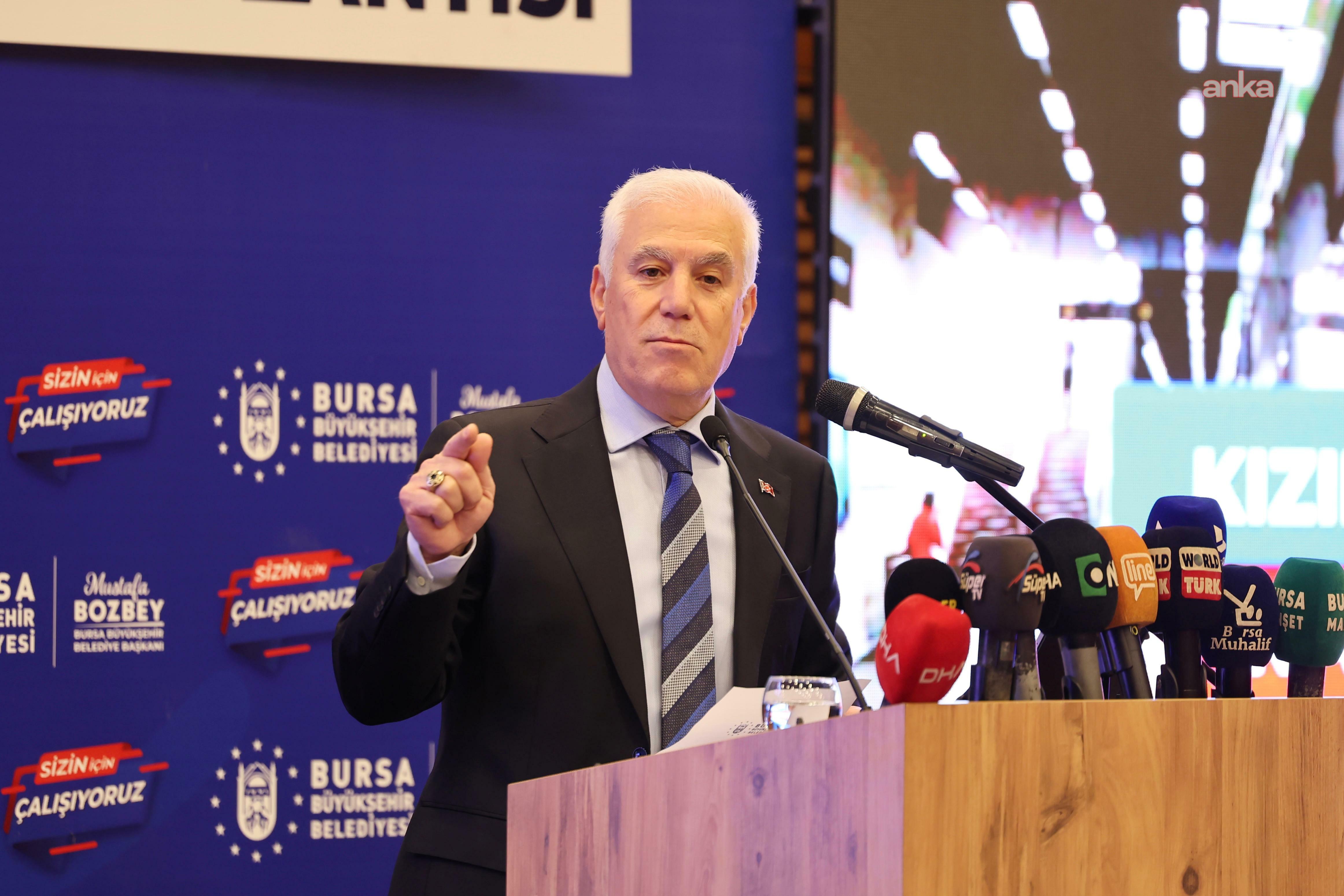Bursa Büyükşehir Belediye Başkanı Mustafa Bozbey'in de aralarında bulunduğu 59 kişi hakkında gözaltı kararı