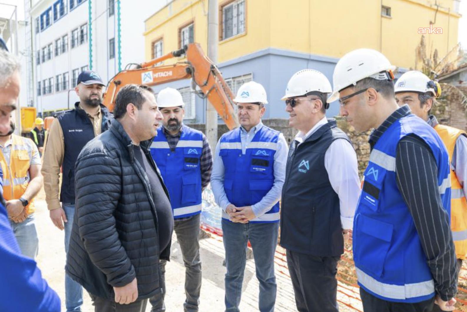 Mersin Büyükşehir Belediye Başkanı Seçer, Akdeniz İlçesi Kanalizasyon Hattı Yapım İşi’ni yerinde inceledi