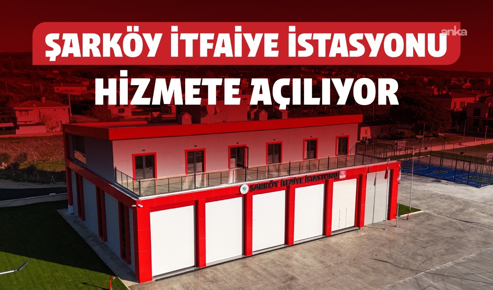 Tekirdağ Büyükşehir Belediyesi, Şarköy İtfaiye İstasyonu'nu 4 Nisan'da hizmete açıyor