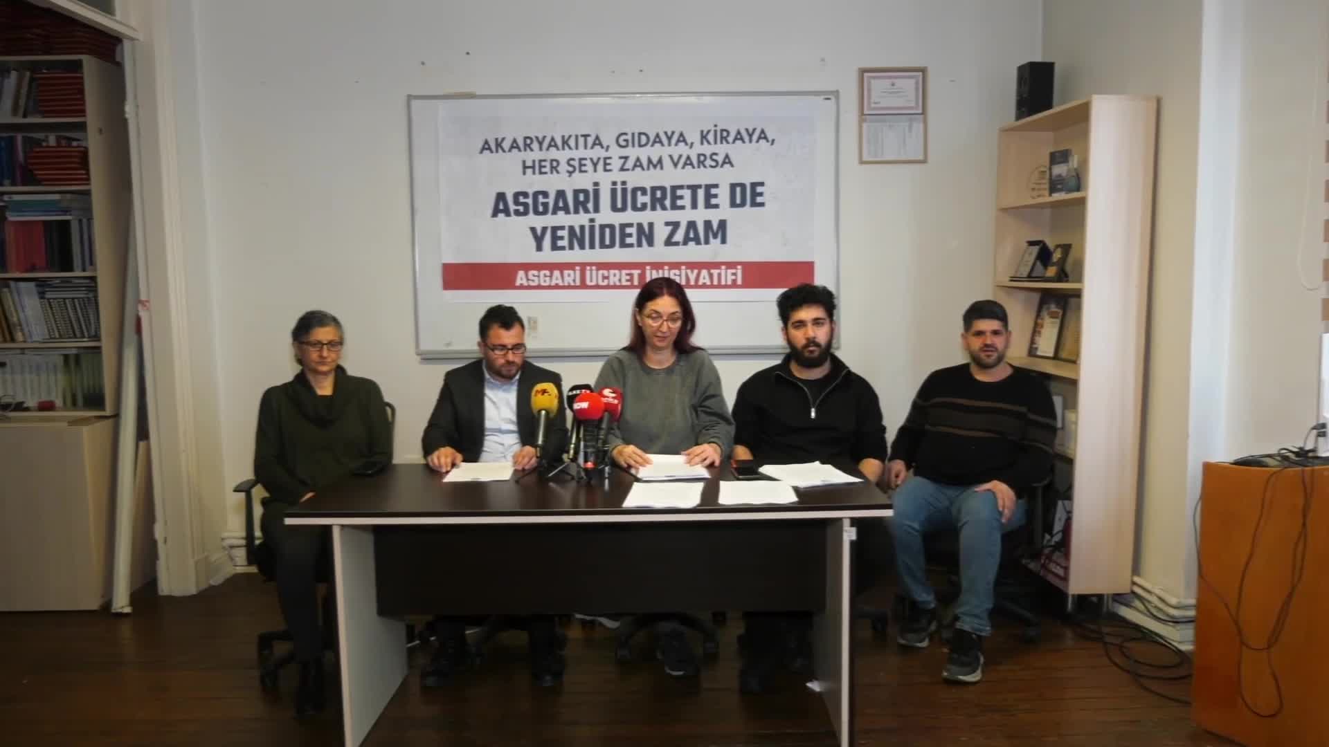 Asgari Ücret İnisiyatifi: “Akaryakıta, gıdaya, kiraya, her şeye zam varsa asgari ücrete de yeniden zam yapılmalı"