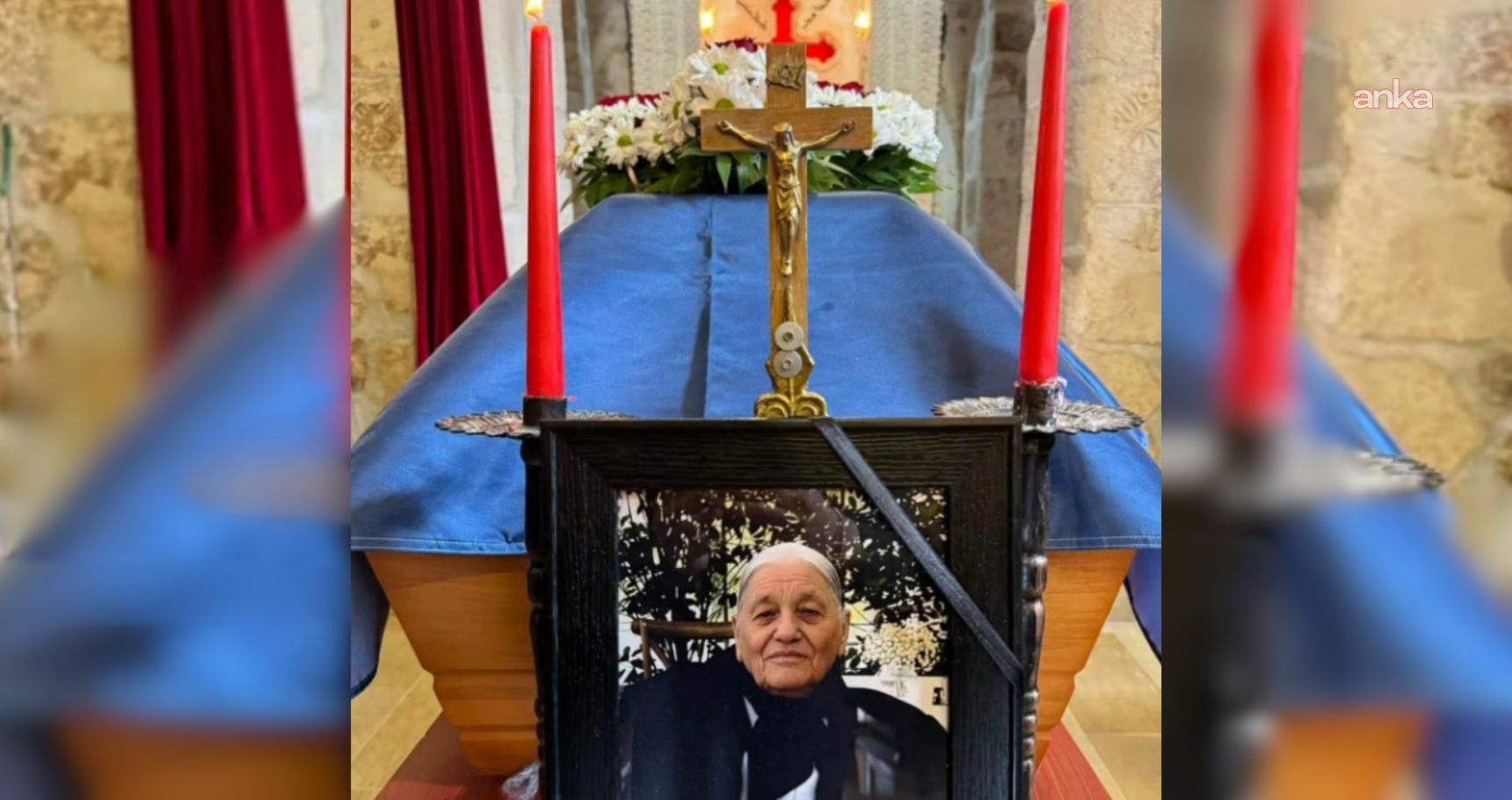 Midyat Süryani topluluğundan Muksiye Marin Türker, vasiyeti gereği Mardin'de defnedildi