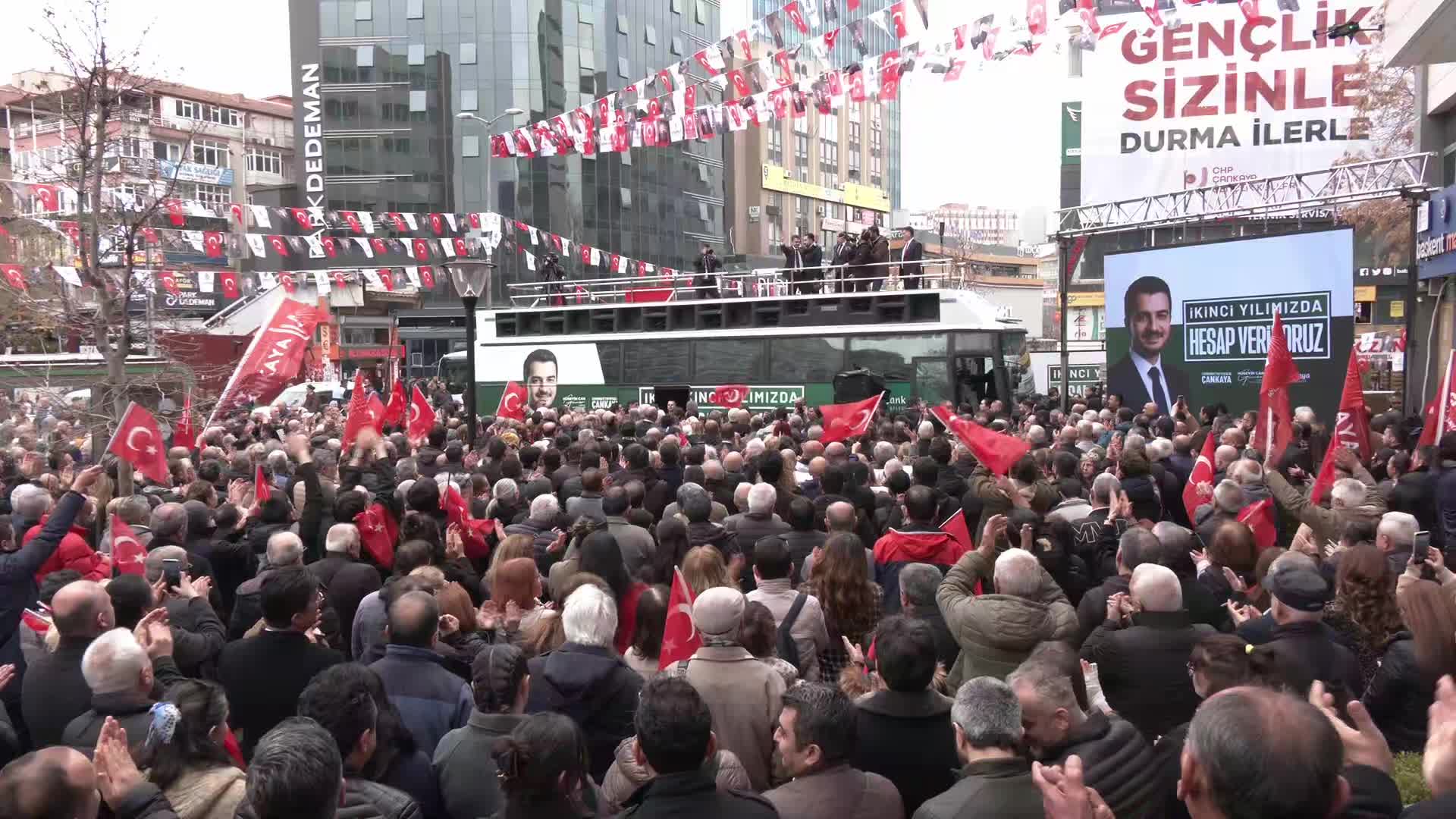 Çankaya Belediyesi'nden "İkinci Yılımızda Hesap Veriyoruz" buluşması... Başkan Güner: Atatürk'ün sözünde, özünde, izinde seviyoruz bu kenti