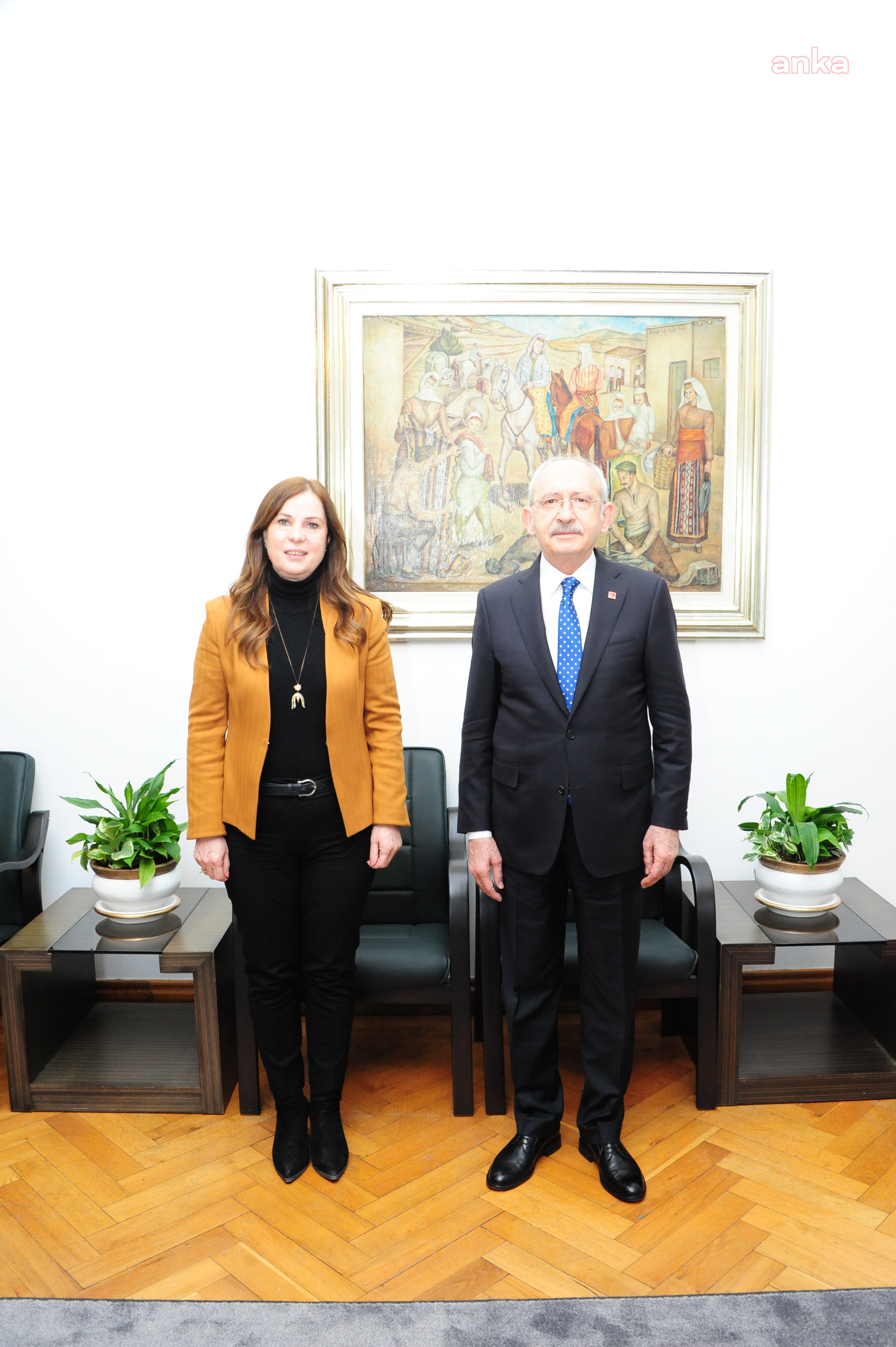 BALÇOVA'NIN KADIN BAŞKANLARI KILIÇDAROĞLU İLE GÖRÜŞTÜ
