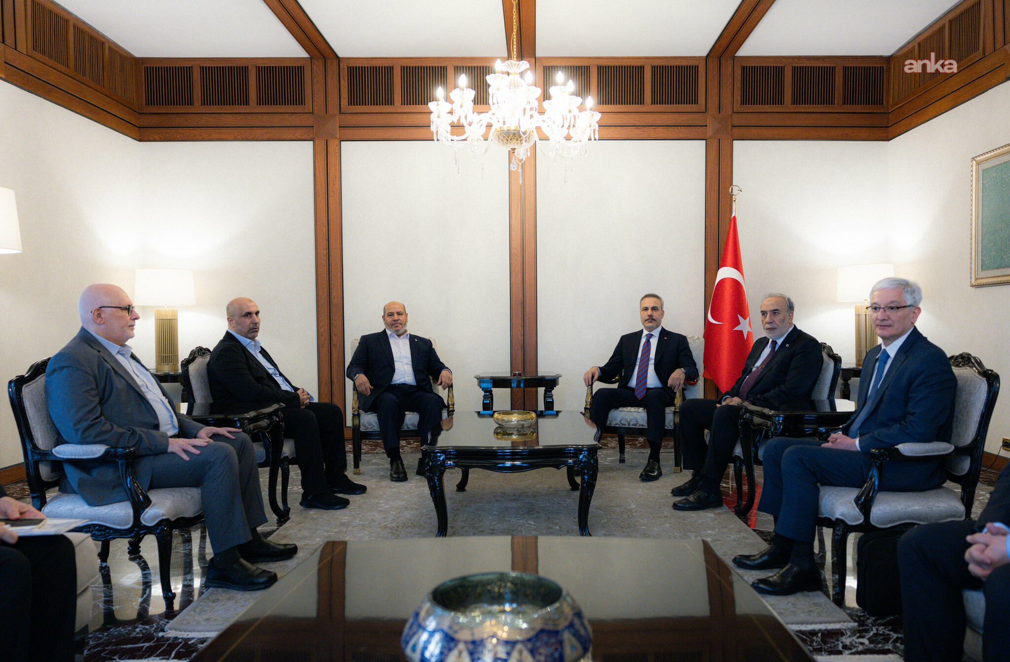 Dışişleri Bakanı Fidan, Hamas heyetiyle Ankara'da görüştü
