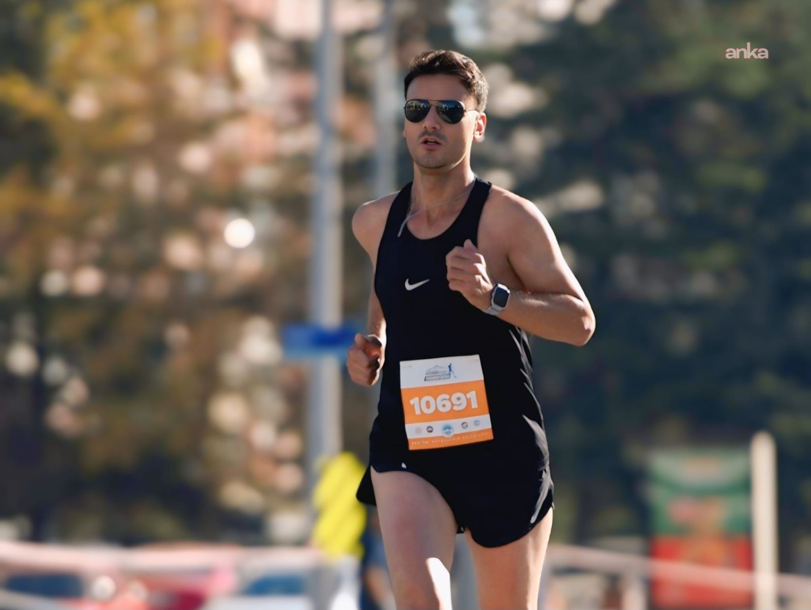 Kahramankazan Belediyesi sporcusu Koç, Tıp Bayramı Koşusu’nda kürsüye çıktı