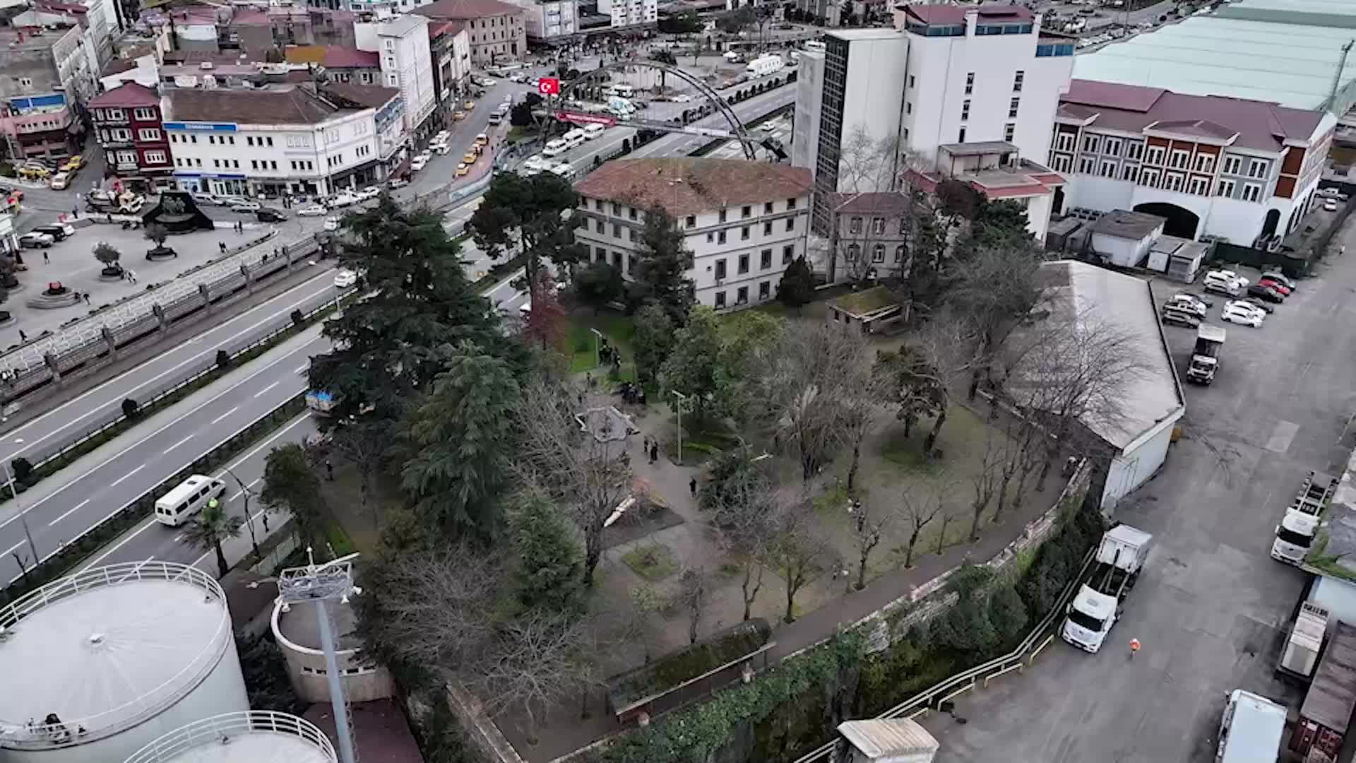 Giresun'daki tarihi Taşbaşı Parkı’nda izinsiz sondaj gerginliği: Belediye çalışmayı durdurdu