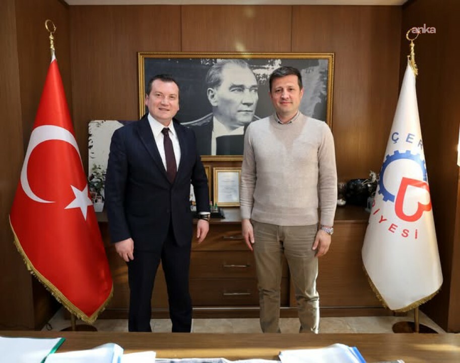 Silivri Belediye Başkanı Balcıoğlu, Çerkezköy Belediye Başkanı Akay’ı ziyaret etti