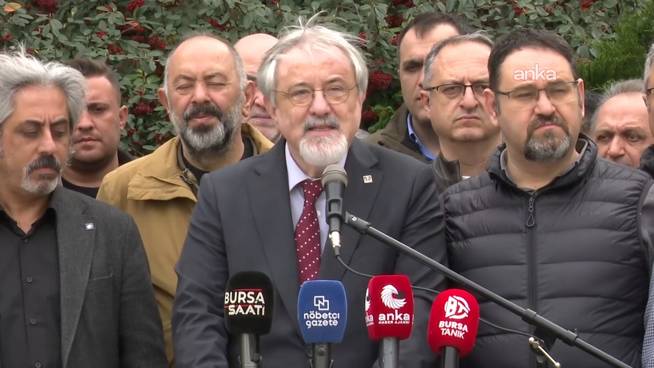 Mustafa Bozbey’in gözaltına alınması… TMMOB Bursa  İKK Sekreteri Korkut: Bu bir yargı süreci değil, açık bir siyasi tasfiye operasyonudur