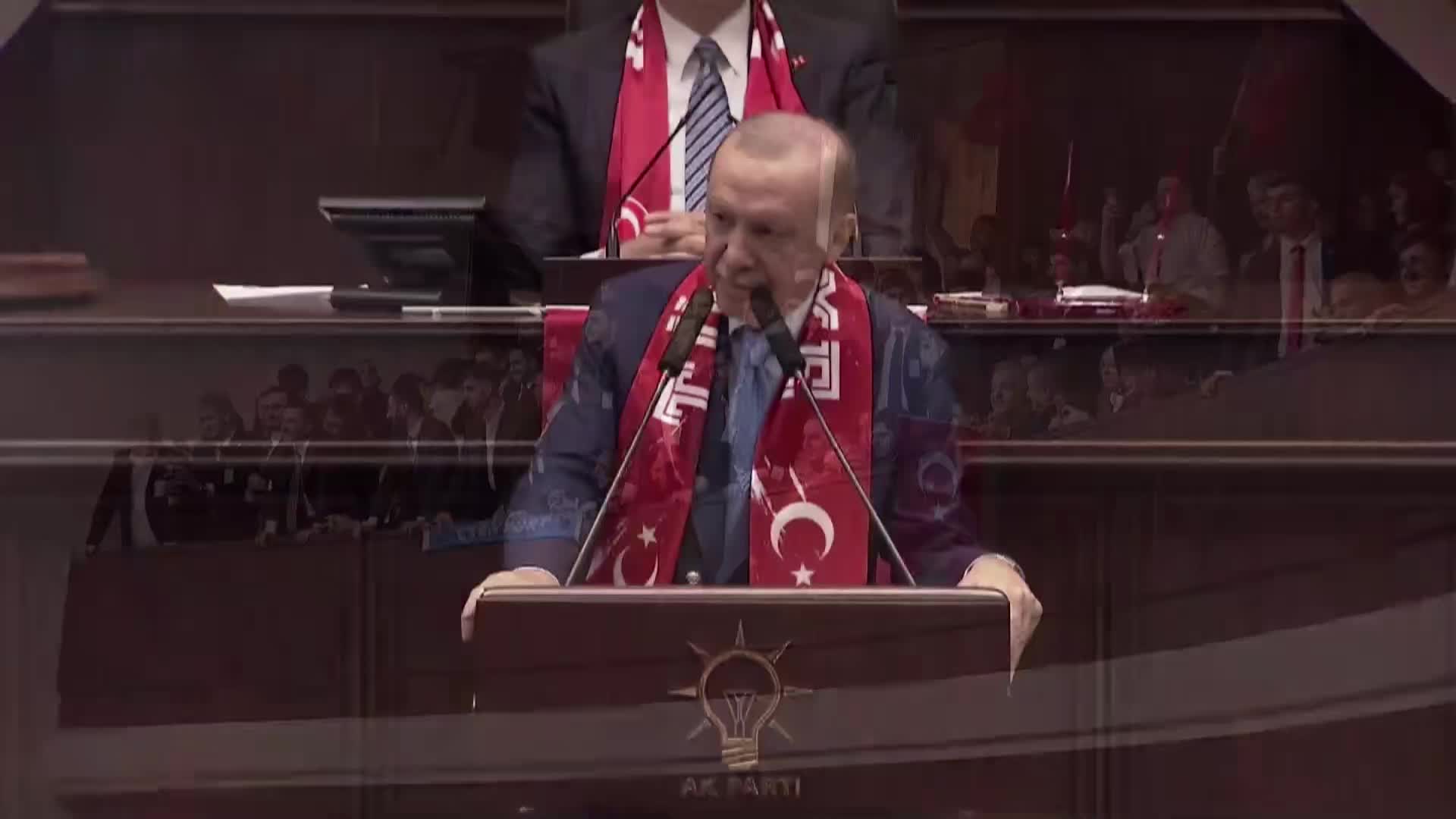 AK Parti Grup Toplantısı... Cumhurbaşkanı Erdoğan'dan "savaş değerlendirmesi": Türkiye’yi bu yangının uzağında tutmakta kararlıyız