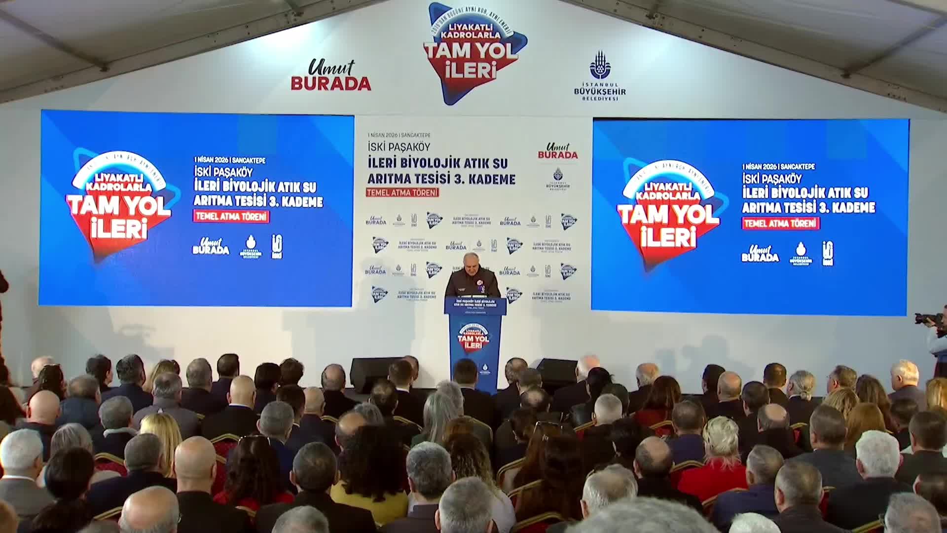 Paşaköy İleri Biyolojik Su Artıma Tesisi’nin 3. Kademesinin temeli atıldı... CHP Genel Başkan Yardımcısı Gökan Zeybek: “Melen'in hesabını sormaktan asla vazgeçmeyeceğiz”