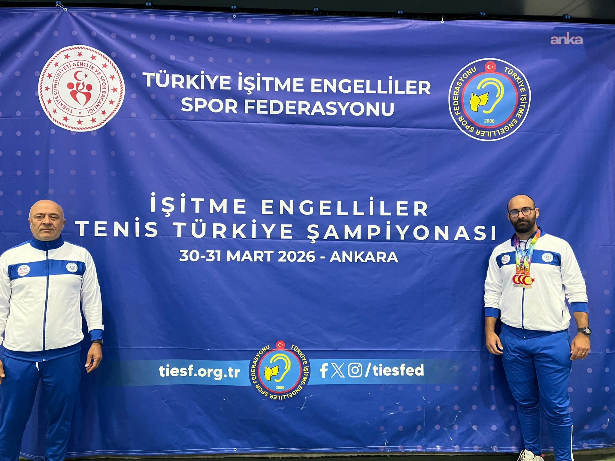 İşitme Engelliler Tenis Turnuvası’nda Muğla’ya 3 madalya
