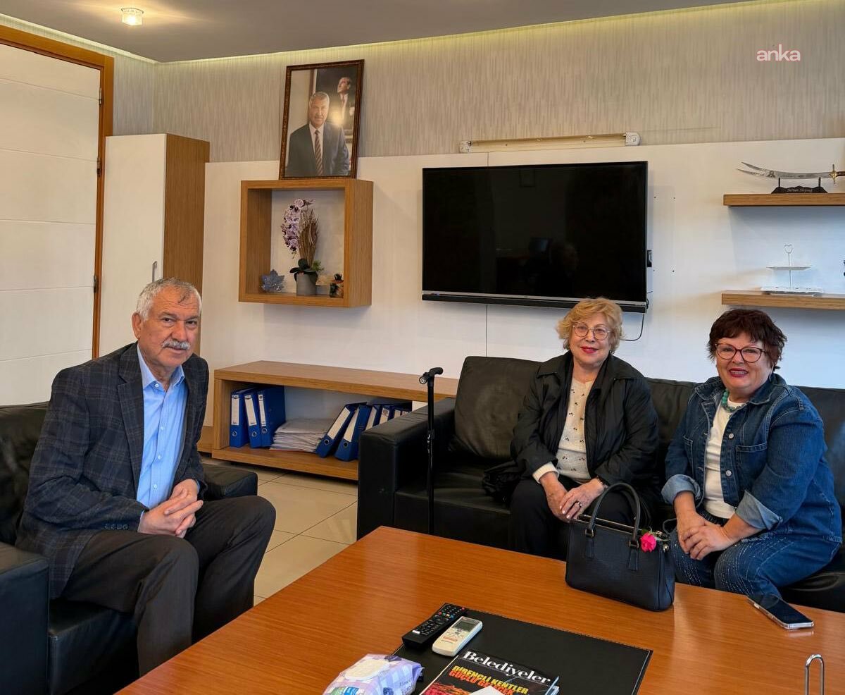 İmren Aykut'tan Zeydan Karalar'a ziyaret