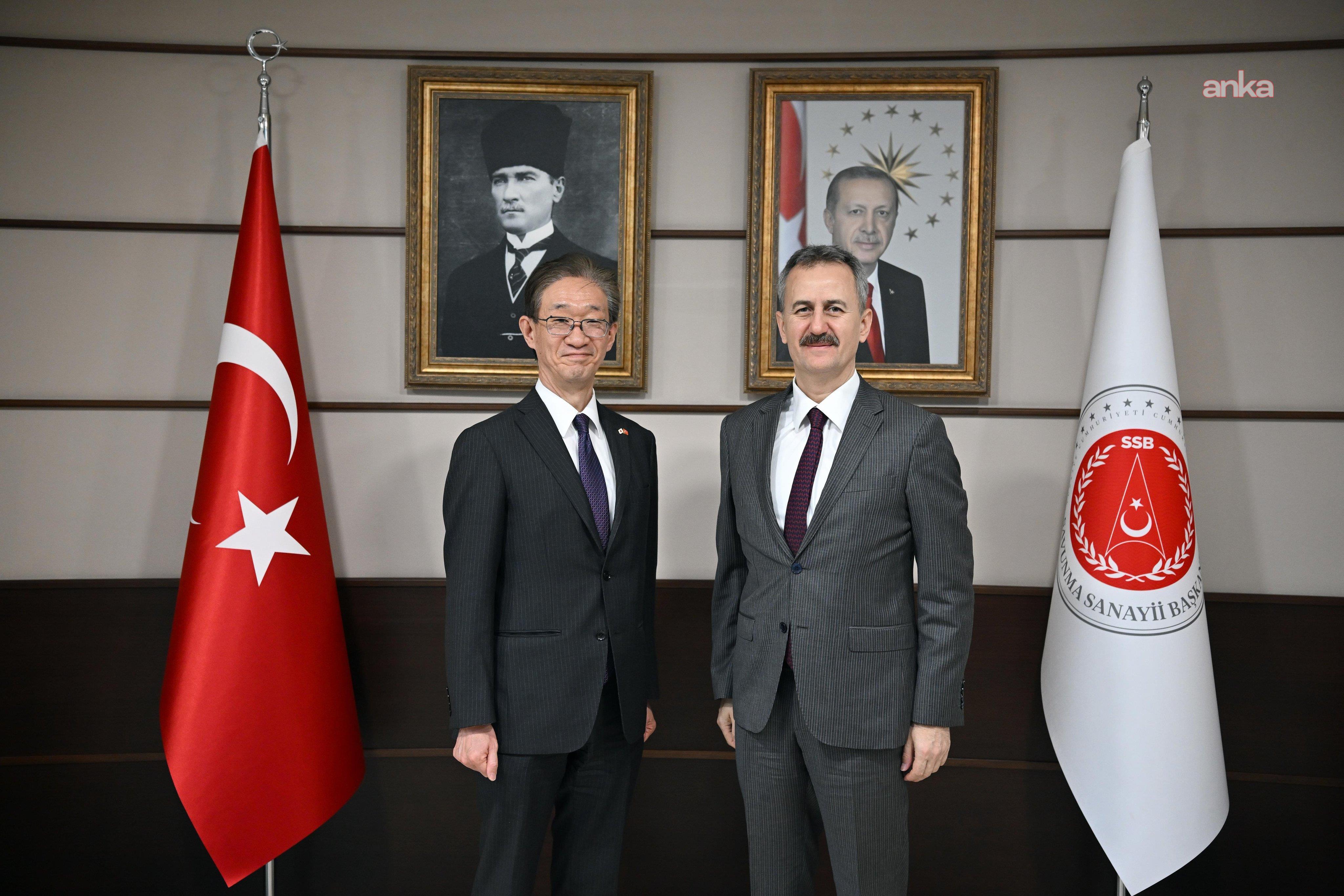 Savunma Sanayii Başkanı Görgün, Japonya Ankara Büyükelçisi Tamura ile görüştü