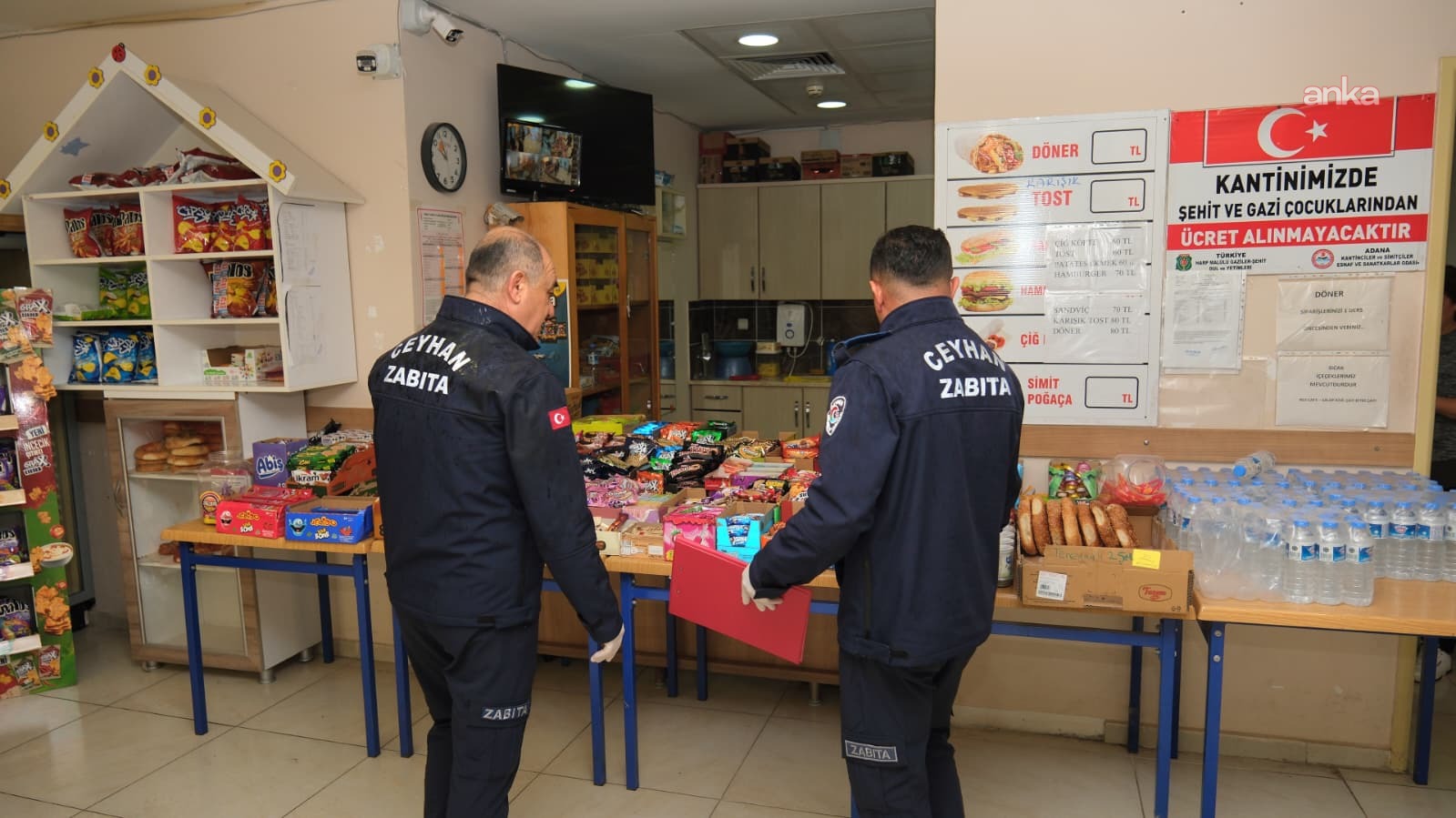 Ceyhan Belediyesi'nden okul kantinlerinde hijyen denetimi