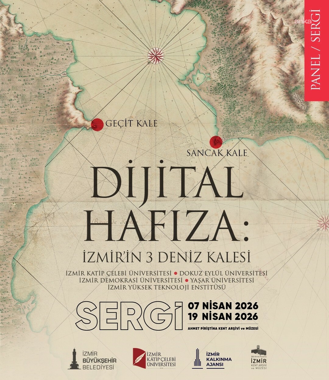 İzmir’in deniz savunma mirası, dijital sergide