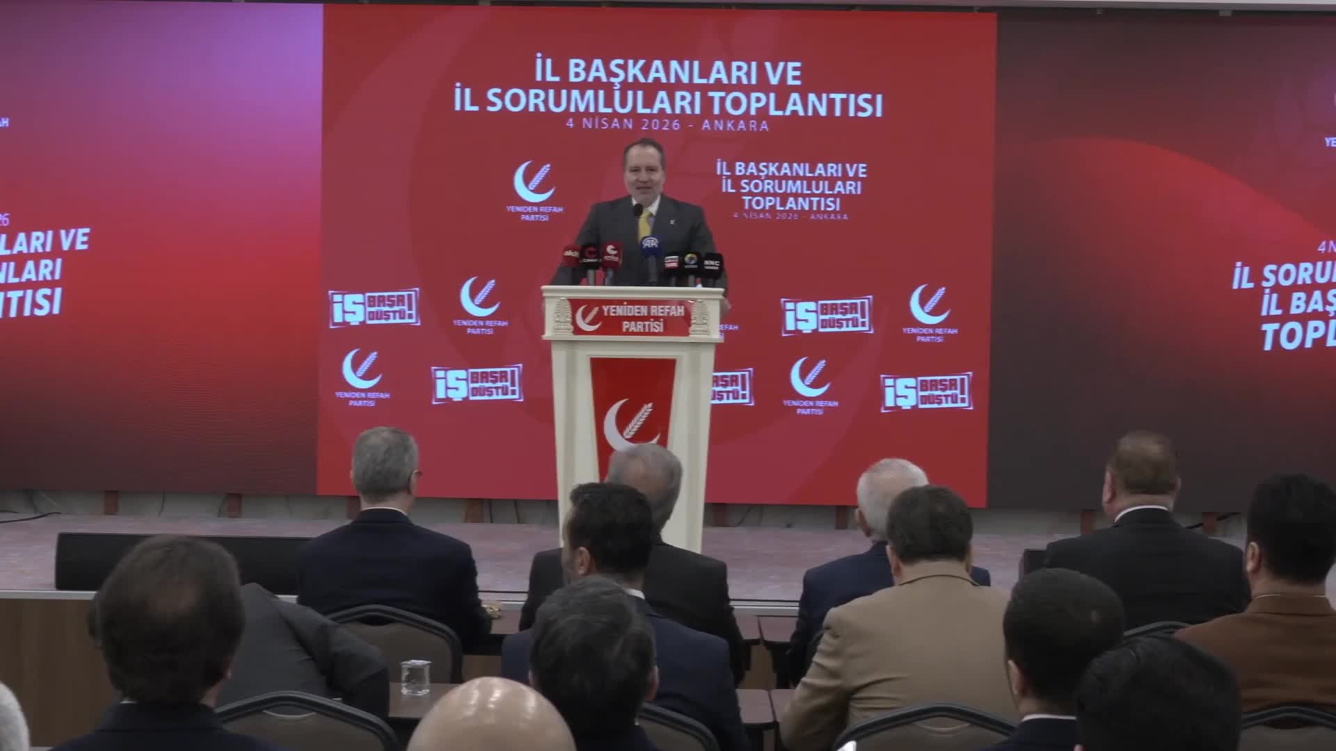 Fatih Erbakan: “Mutfakta yangın var diyoruz ve o meşhur sözü bir kez daha hatırlatıyoruz, tencerenin deviremeyeceği iktidar yoktur"