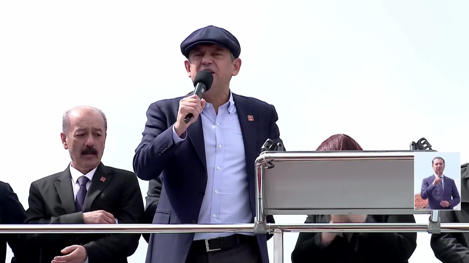 CHP'nin "Millet İradesine Sahip Çıkıyor Mitingi" Kütahya'da... Özel: "Bursa dün akşam ayağa kalkmıştı"