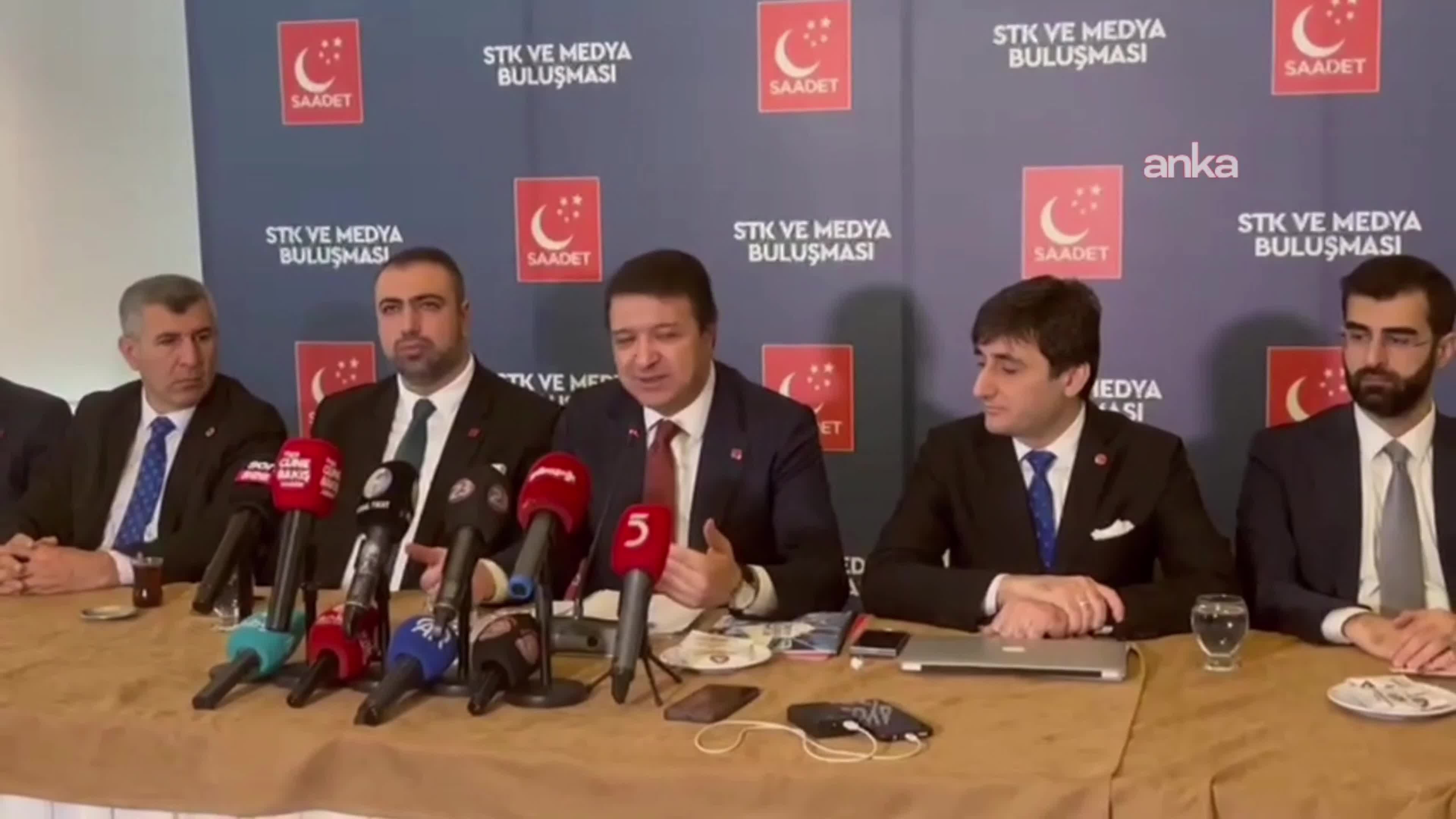 Saadet Partisi Genel Başkanı Arıkan: "Hükümet savaşın faturasını vatandaşlara kesiyor"