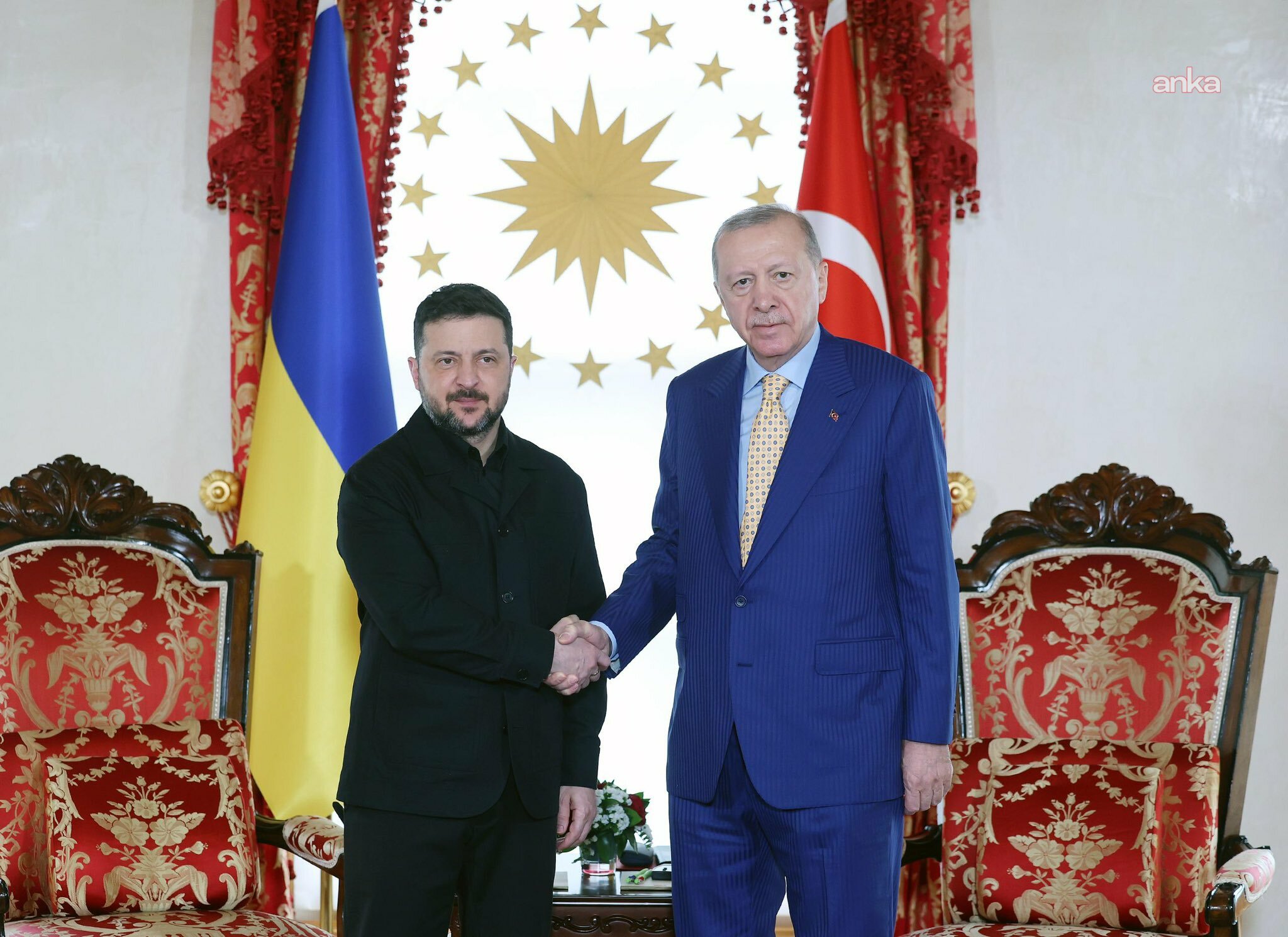Cumhurbaşkanı Erdoğan, Ukrayna Devlet Başkanı Zelenskiy ile görüştü