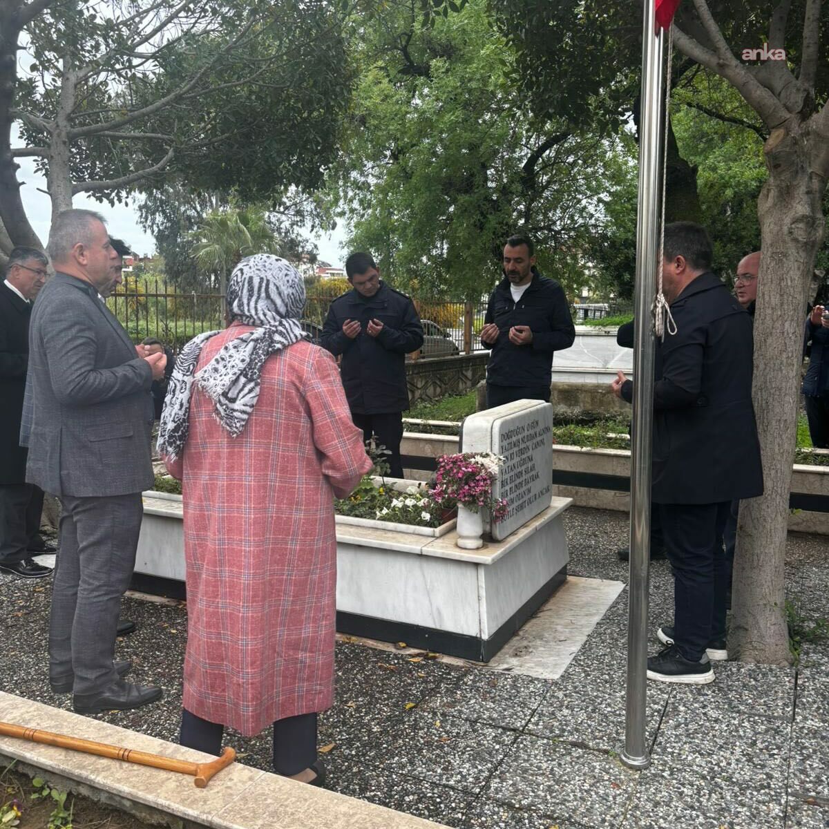 Şehit Üsteğmen Ahmet Ozan Şarlak, Manavgat'ta mezarı başında anıldı