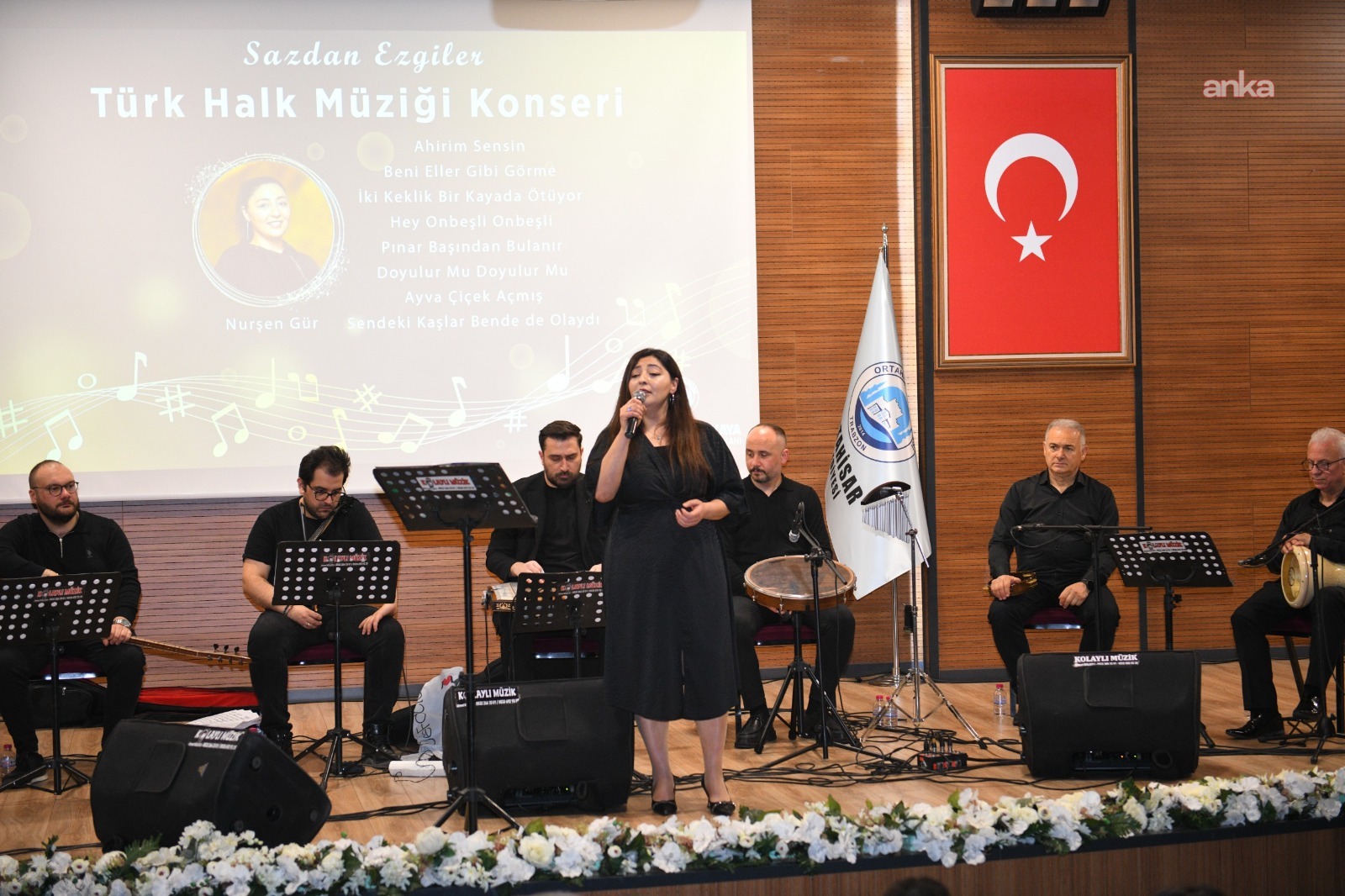 Ortahisar'da "Sazdan Ezgiler" konseri ile müzik ziyafeti yaşandı