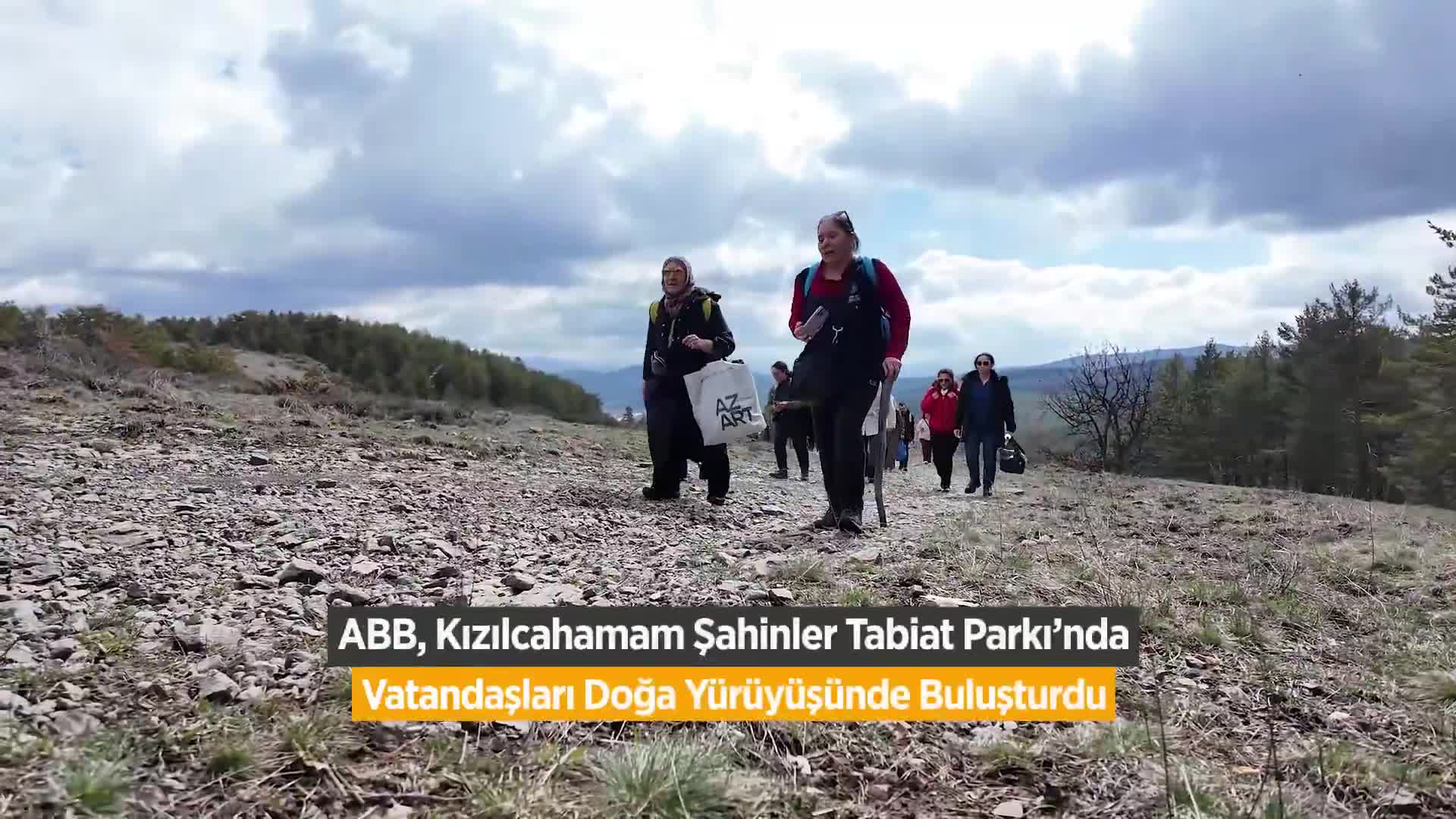 Ankara Büyükşehir Belediyesi’nden Şahinler Tabiat Parkı’na ücretsiz doğa yürüyüşü