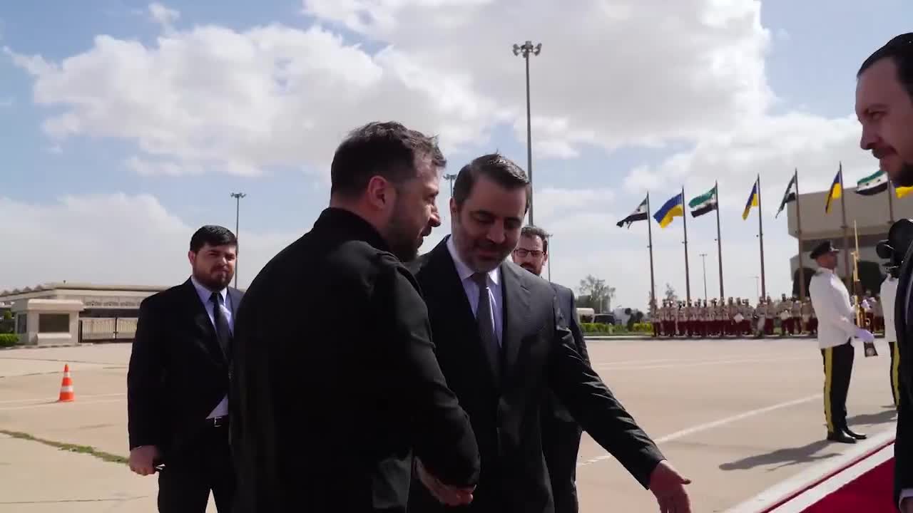Ukrayna Cumhurbaşkanı Zelensky, Şam'a gittiğini bildirdi