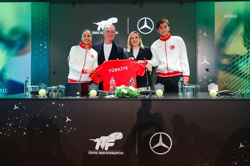 Mercedes-Benz Otomotiv, Türkiye Tenis Federasyonu’nun ana sponsoru oldu