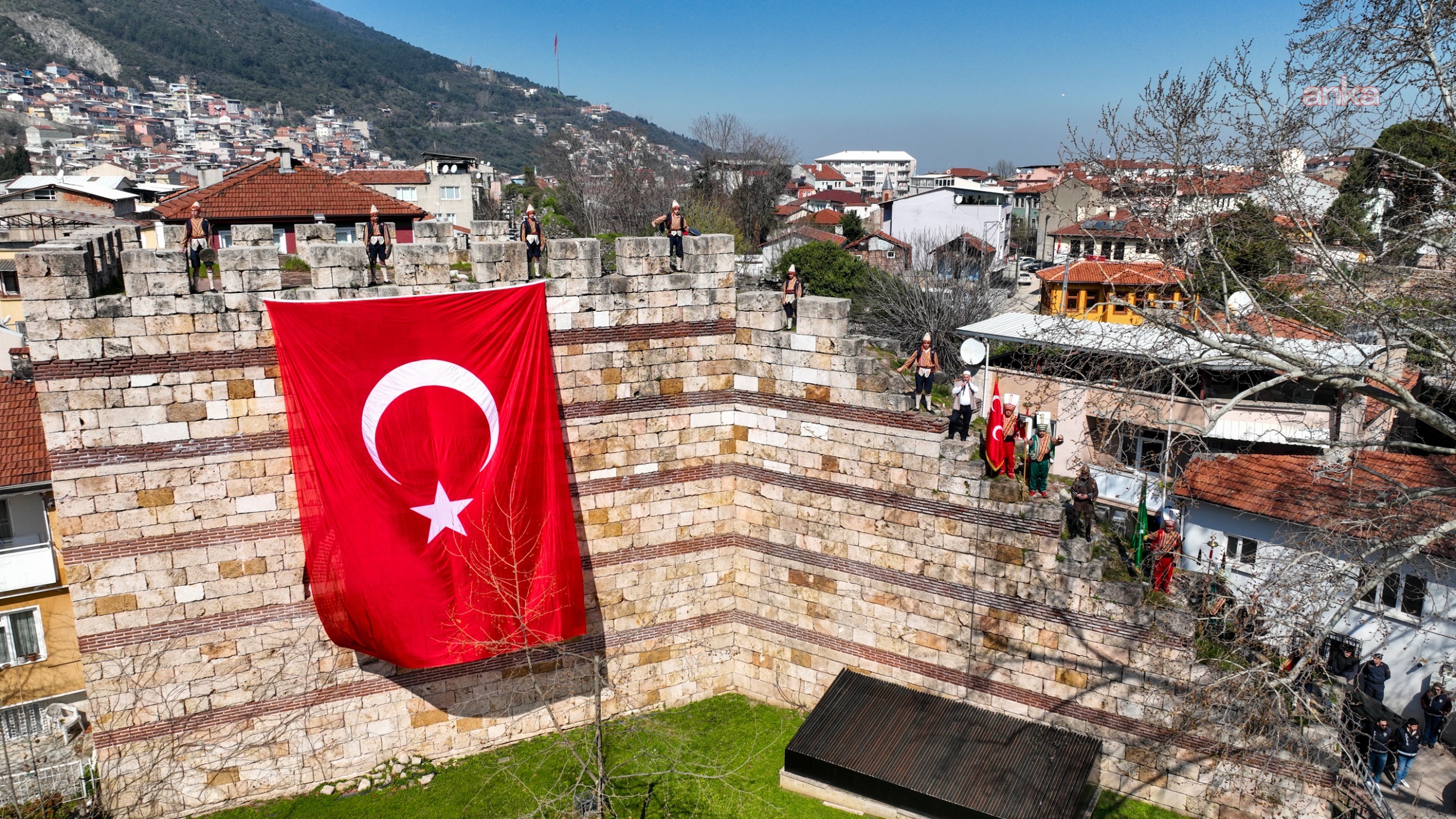 Bursa’nın fethinin 700'üncü yılı, Pınarbaşı Fetih Kapısı’nda kutlandı