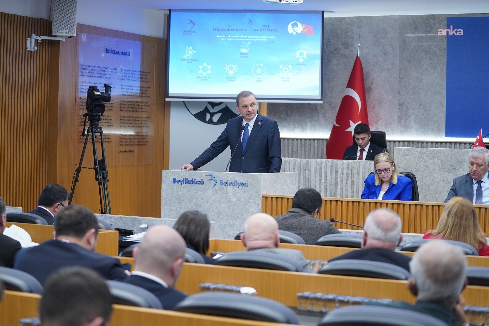 Beylikdüzü Belediyesi'nin 2025 yılı faaliyet raporu oy çokluğuyla kabul edildi