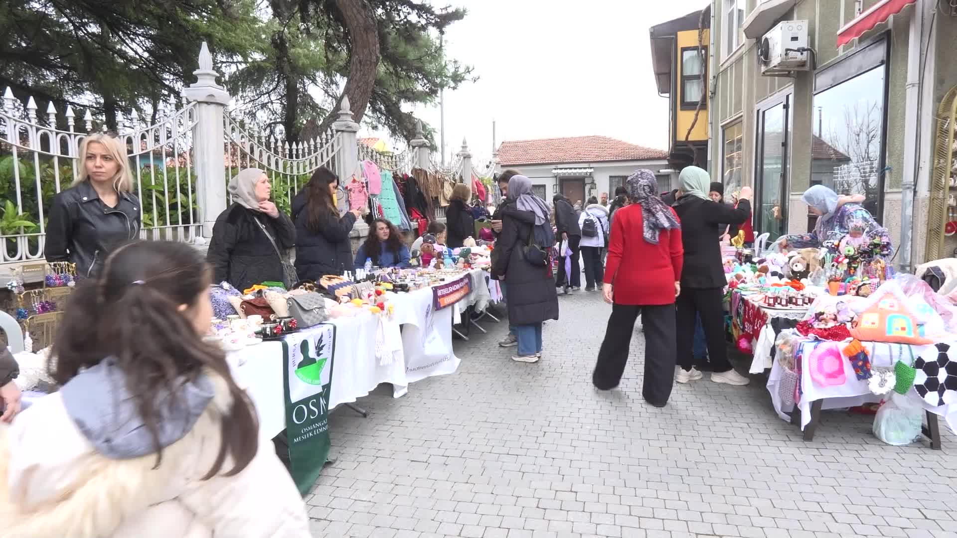 Osmangazi’de Kadın Girişimciler Sokağı'na yoğun ilgi