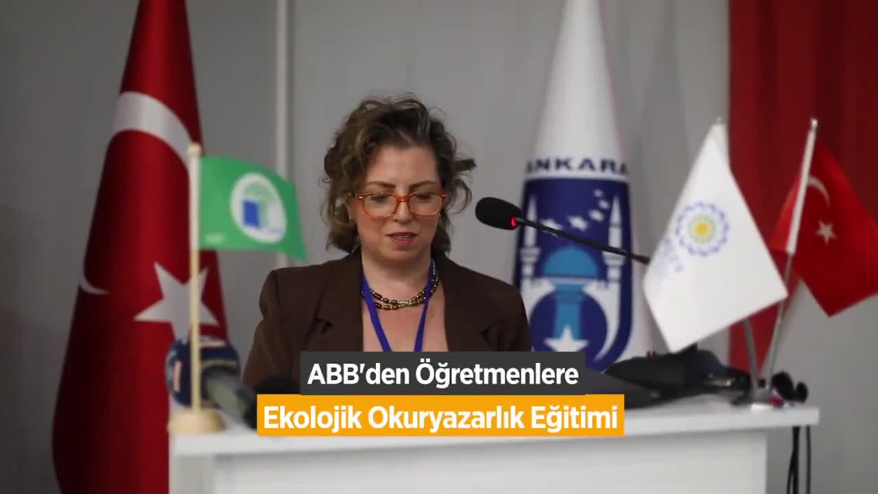 Ankara Büyükşehir Belediyesi’nden öğretmenlere "ekolojik okuryazarlık" eğitimi